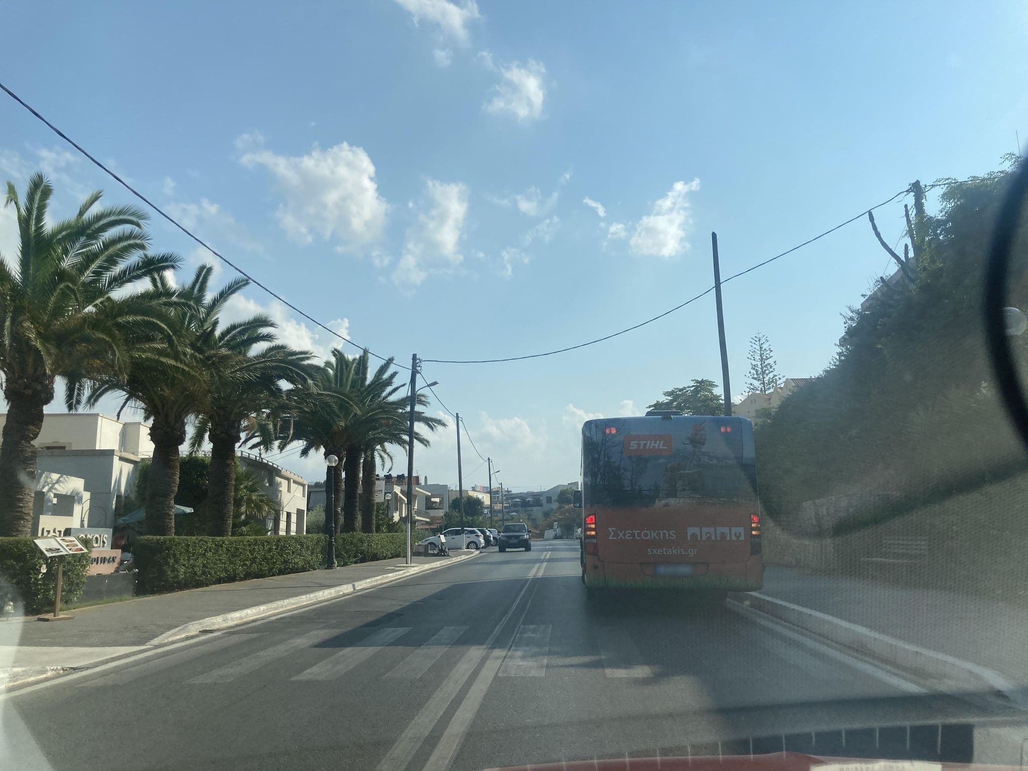 Street view near Golden Sand Hotel, Darátsos — © fod (CC BY-SA · Mapillary)