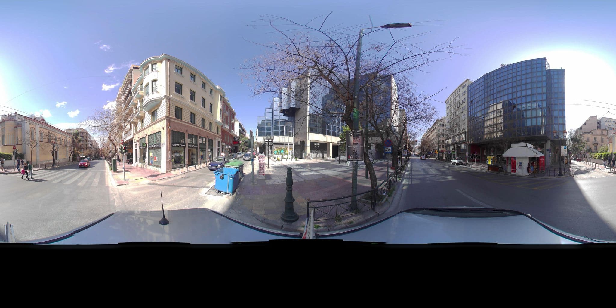 Street view near Alma Hotel Athens, Athens — © zaf3kala (CC BY-SA · Mapillary)