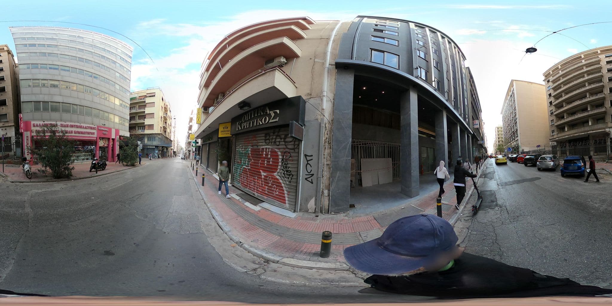 Street view near Athens Easy Access, Athens — © costasl (CC BY-SA · Mapillary)