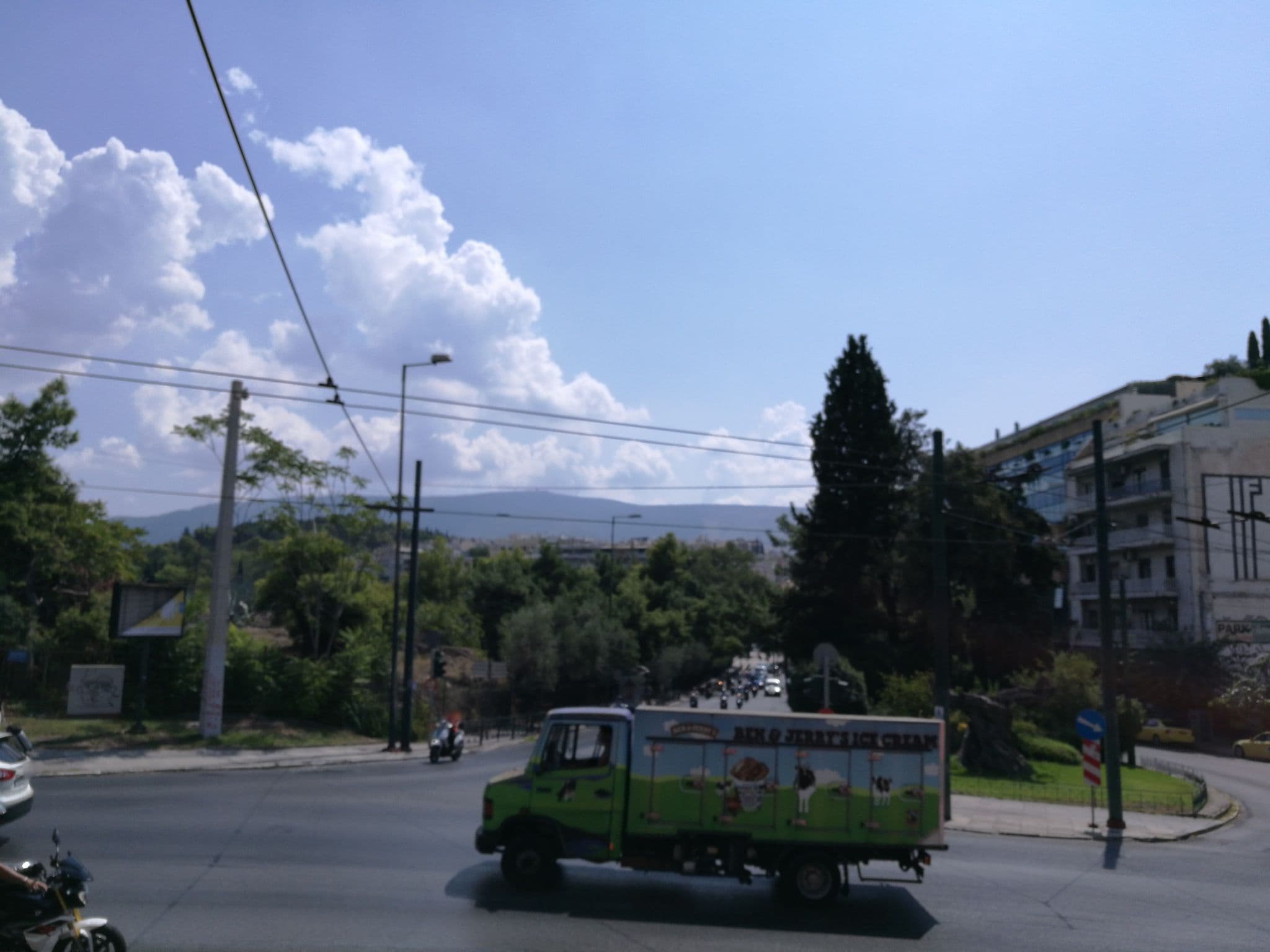 Street view near NakosHomes (Luxury Apartments), Athens — © rsandu (CC BY-SA · Mapillary)