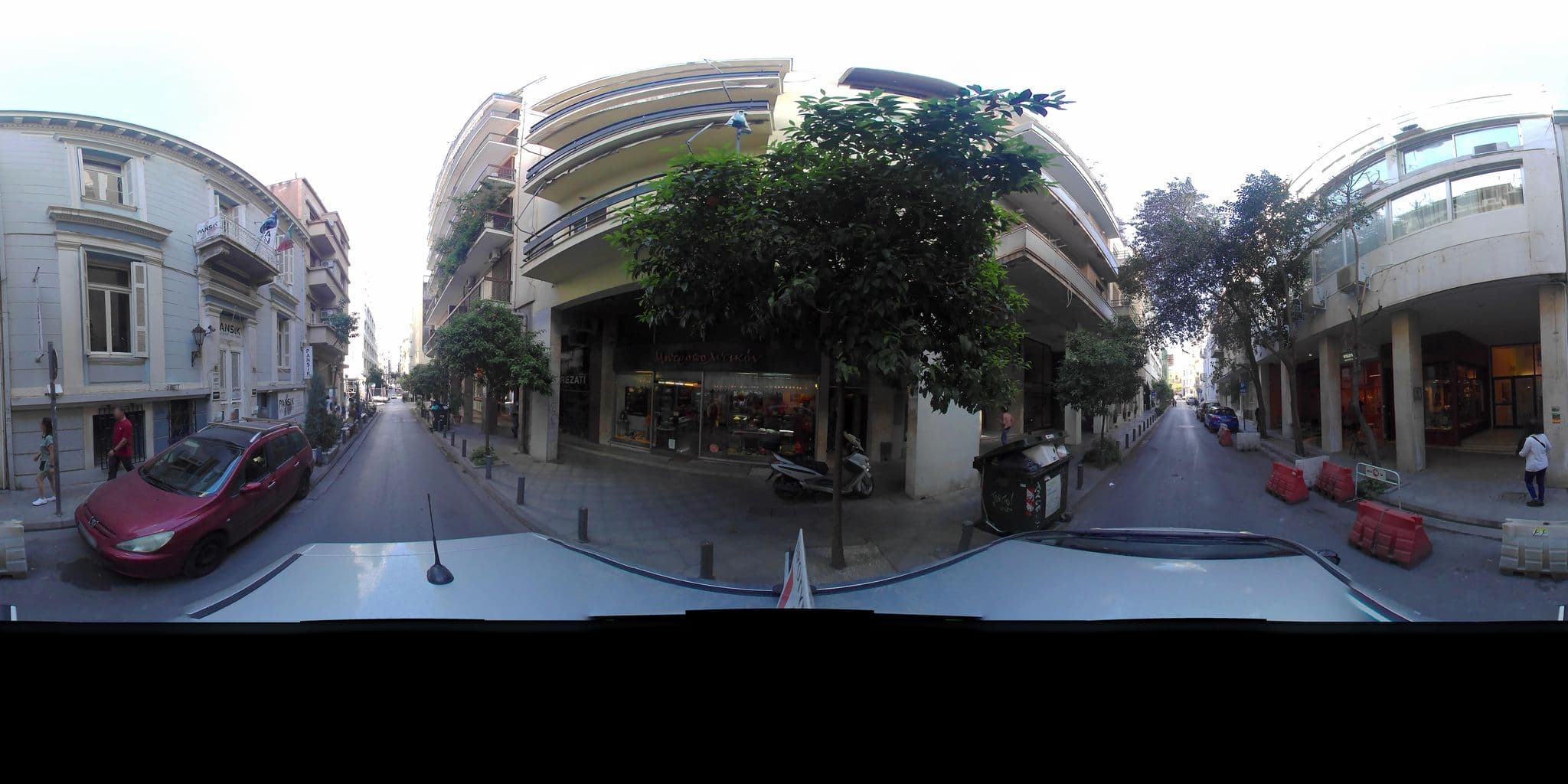 Street view near V36 Suites, Athens — © zaf3kala (CC BY-SA · Mapillary)