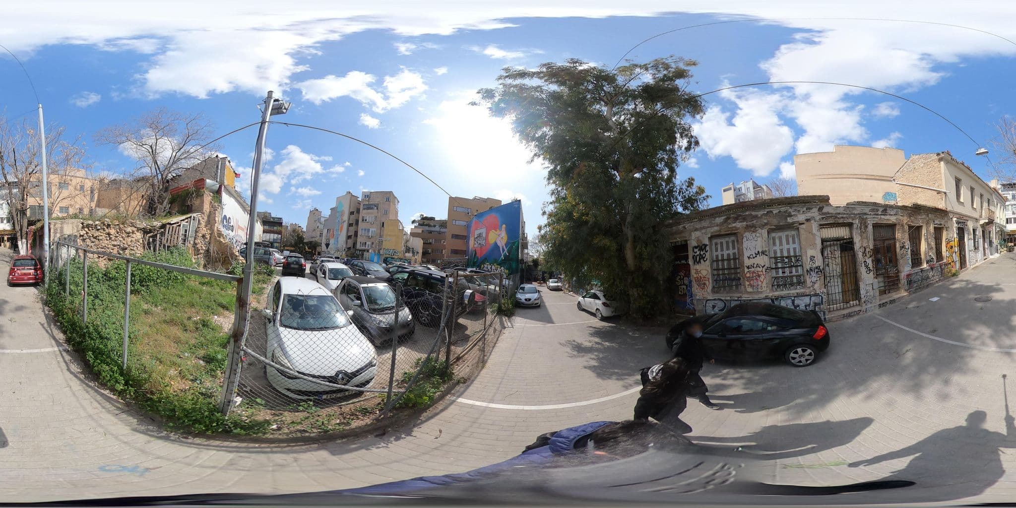 Street view near Raise Boutique Rooms, Athens — © Elefthkonst (CC BY-SA · Mapillary)