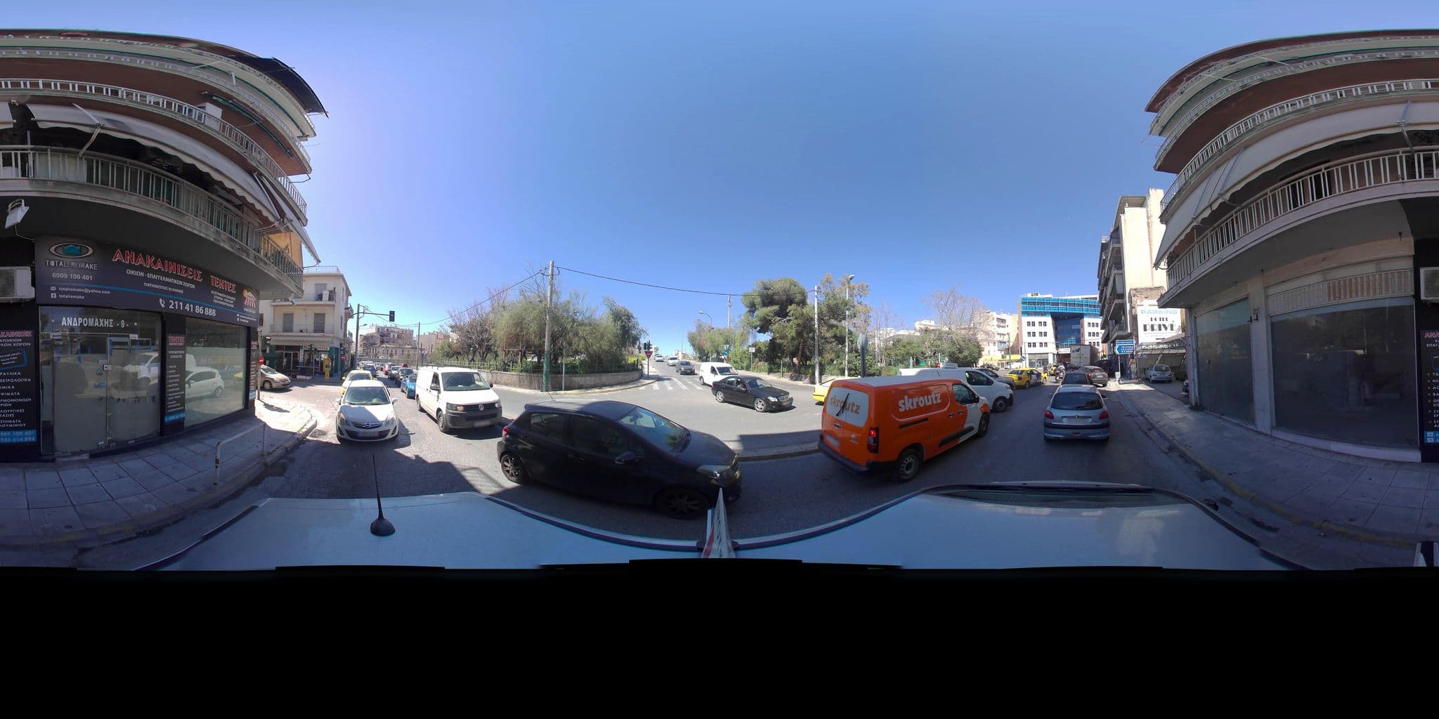Street view near Hotel Bill, Athens — © zaf3kala (CC BY-SA · Mapillary)