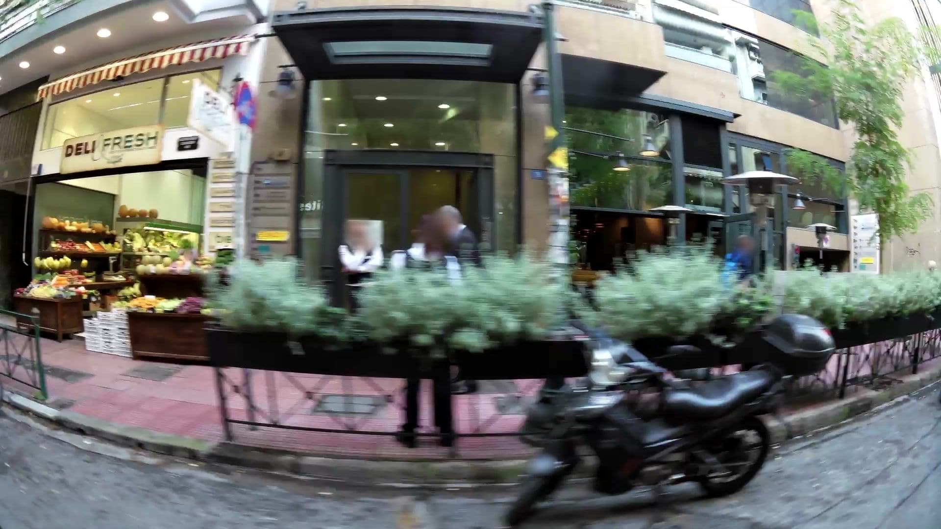 Street view near Grey Matter, Athens — © kaartcam (CC BY-SA · Mapillary)