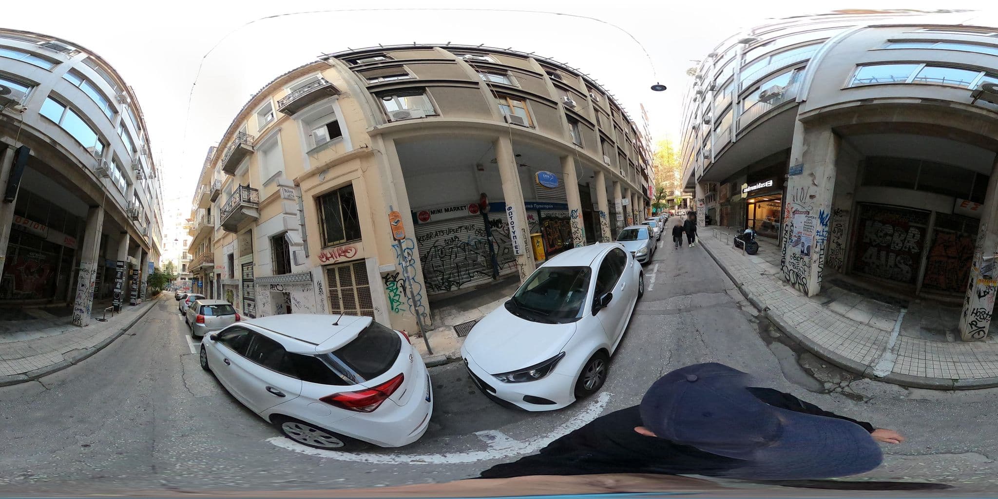 Street view near Hotel Ritsi, Athens — © costasl (CC BY-SA · Mapillary)