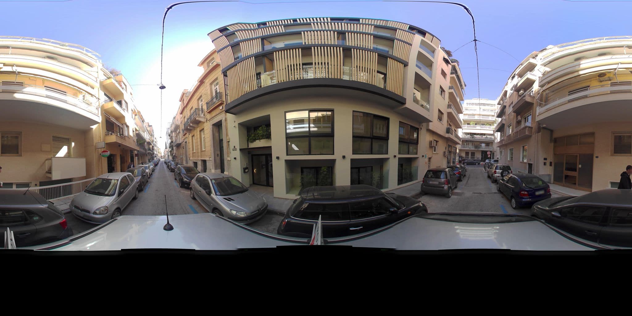 Street view near Grecotel, Athens — © zaf3kala (CC BY-SA · Mapillary)