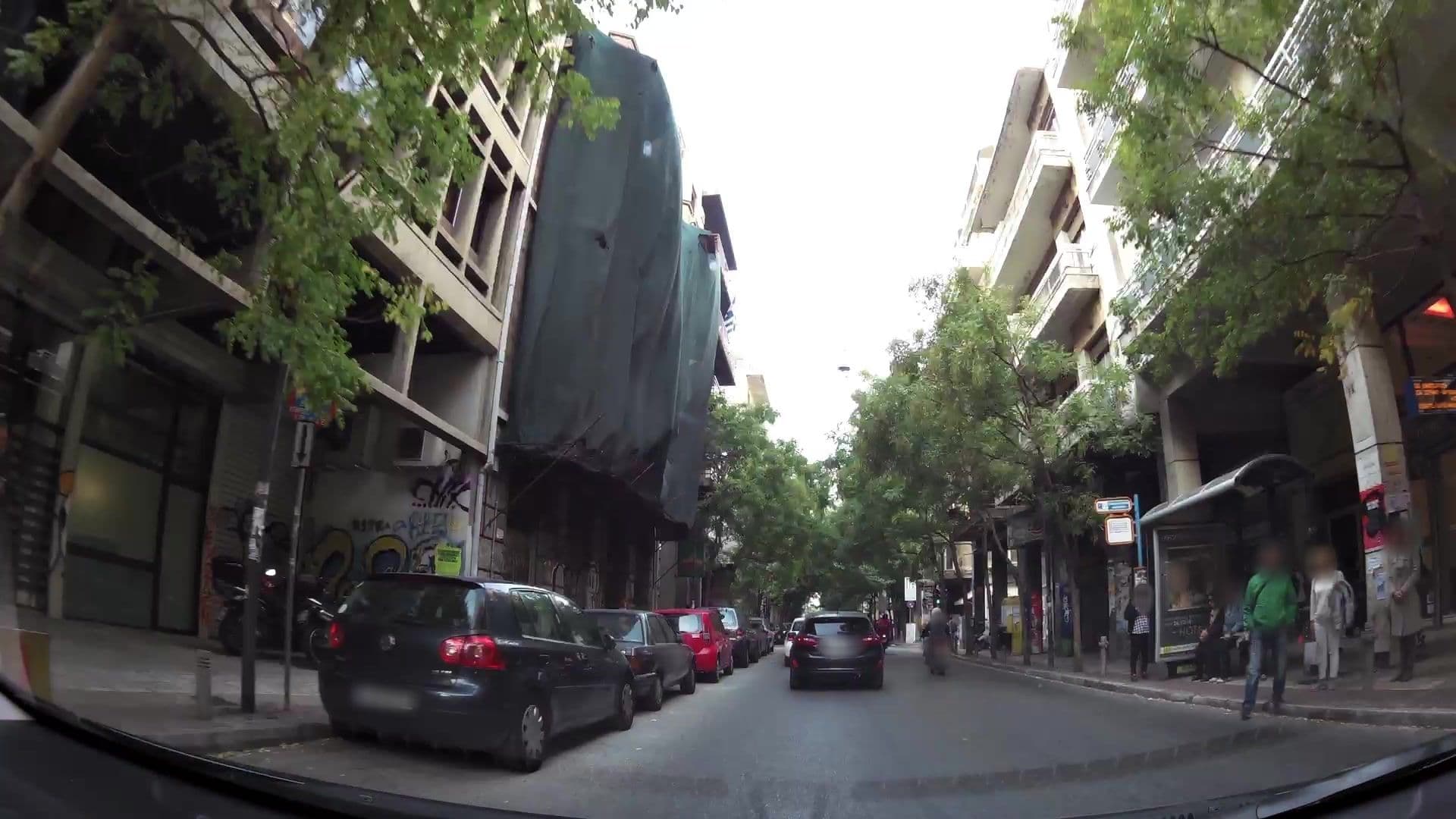 Street view near Thanasis Place, Athens — © kaartcam (CC BY-SA · Mapillary)
