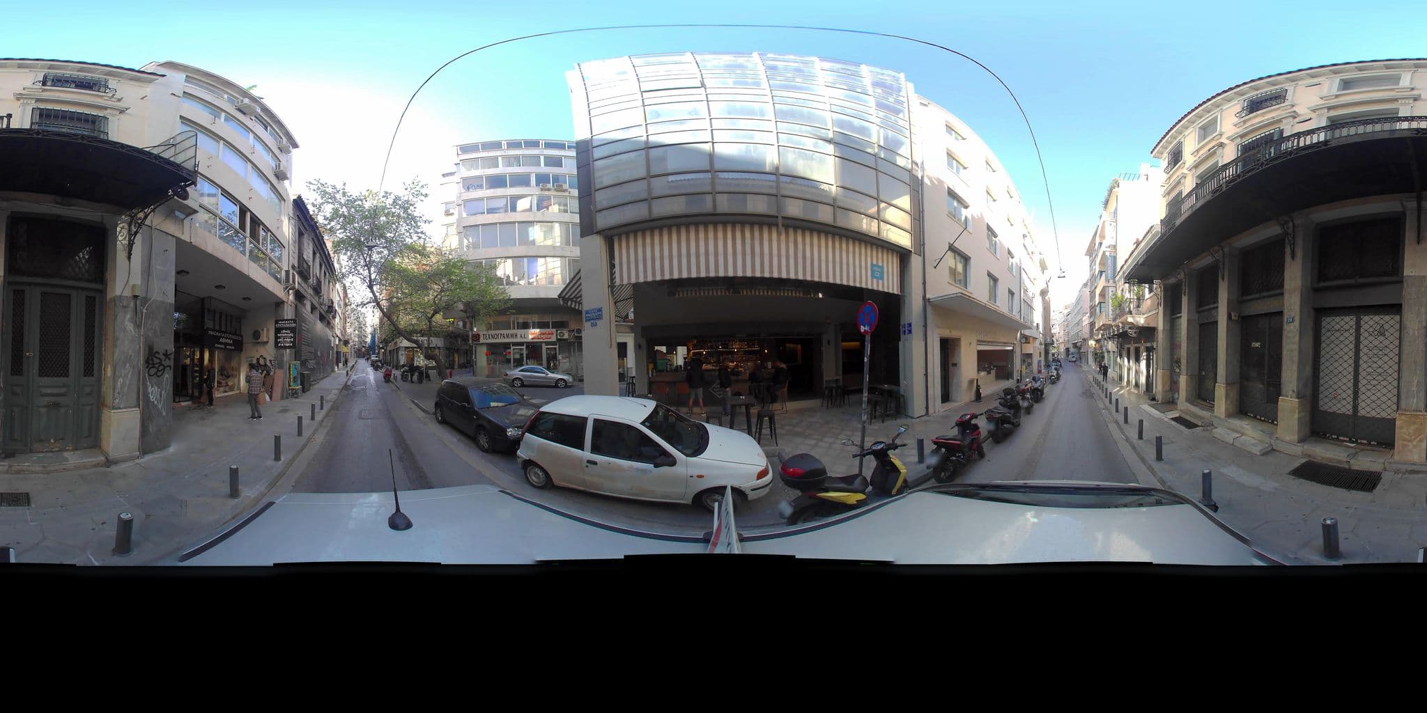 Street view near The Vault Athens, Athens — © zaf3kala (CC BY-SA · Mapillary)