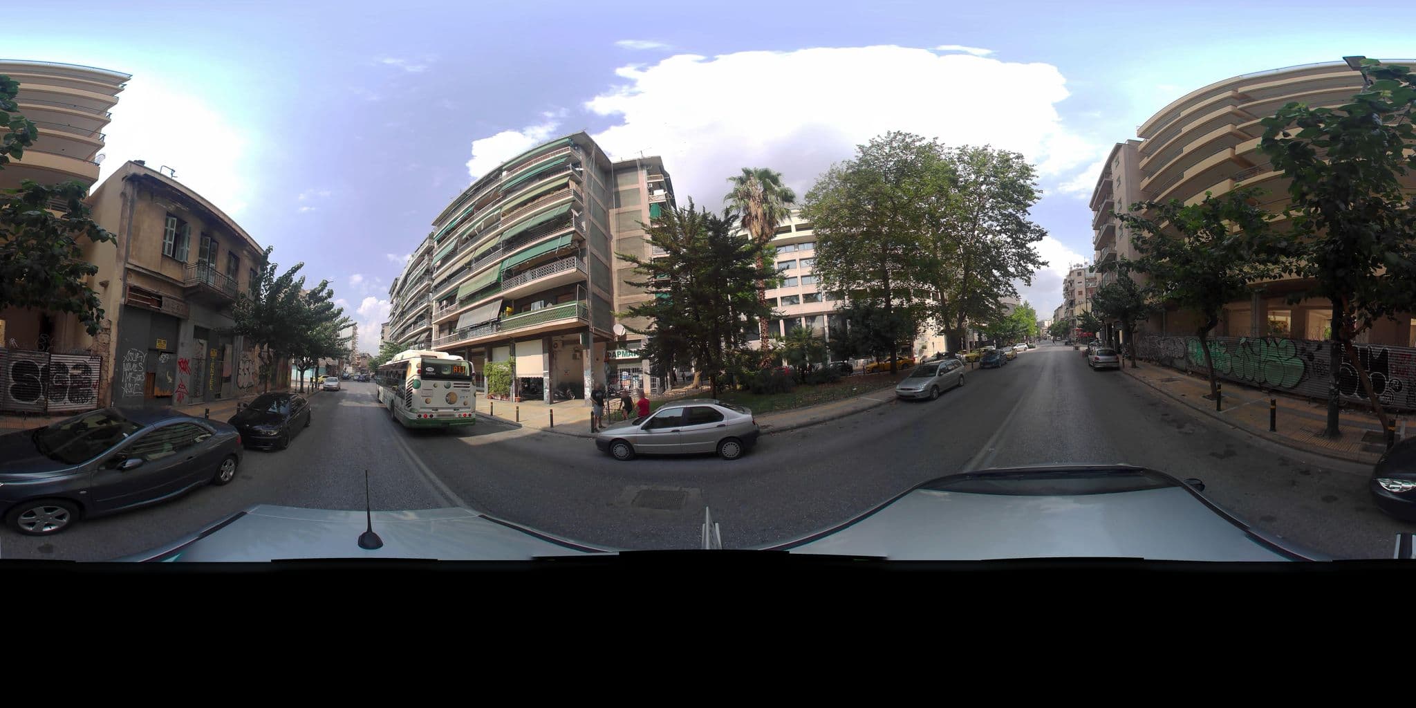 Street view near Πισινα, Athens — © zaf3kala (CC BY-SA · Mapillary)