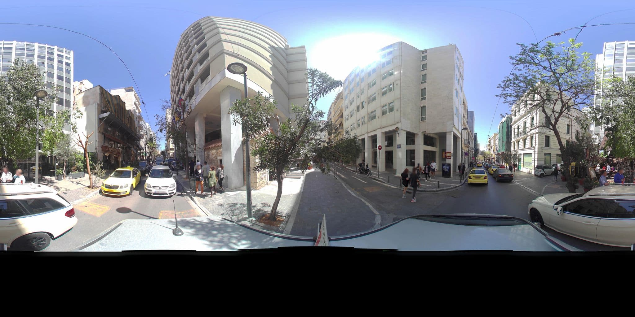 Street view near Diamond Hotel, Athens — © zaf3kala (CC BY-SA · Mapillary)