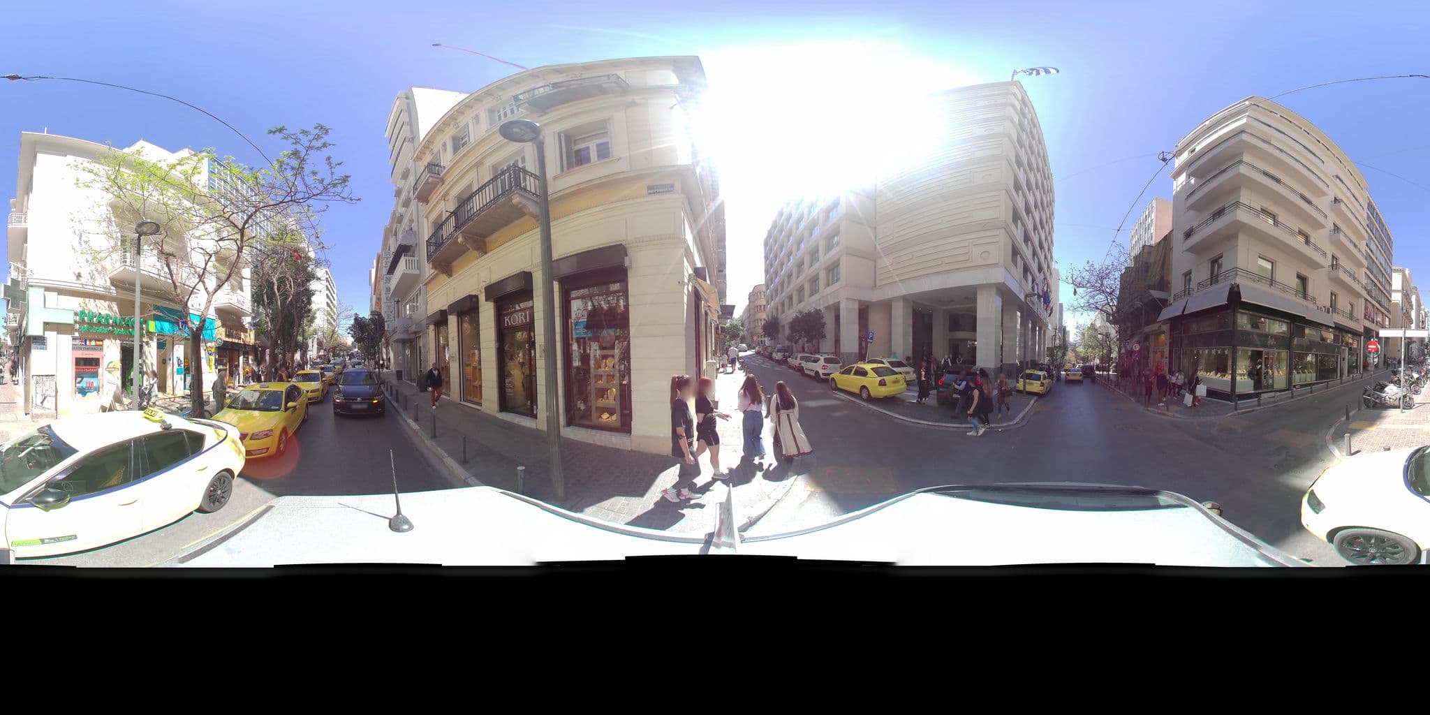 Street view near Παν Α.Ε - Ξενοδοχειο Παν, Athens — © zaf3kala (CC BY-SA · Mapillary)