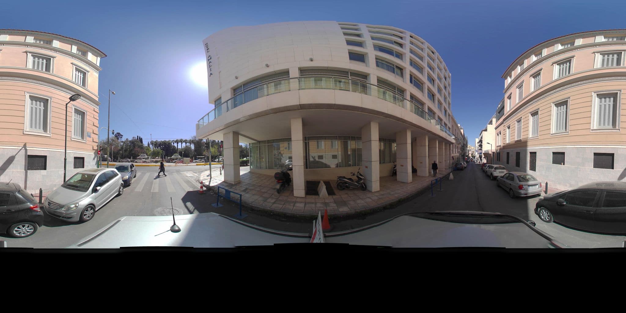 Street view near Amalia Hotel, Athens — © zaf3kala (CC BY-SA · Mapillary)