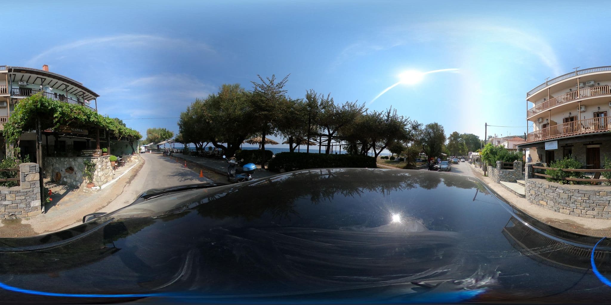 Street view near ΠΑΛΙΡΡΟΙΑ - Ενοικιαζόμενα Δωμάτια, Mouresi — © geraki (CC BY-SA · Mapillary)