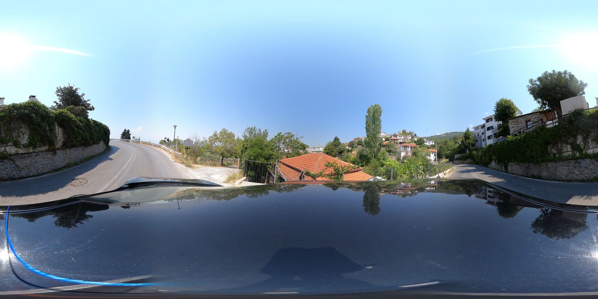 Street view near Αρχοντικο Παντου, Portariá — © geraki (CC BY-SA · Mapillary)