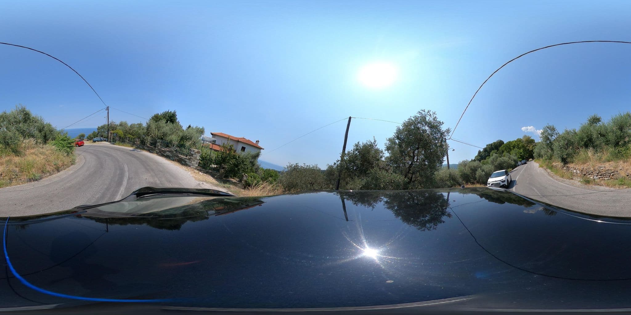 Street view near Felitsia Apartments, Mouresi — © geraki (CC BY-SA · Mapillary)