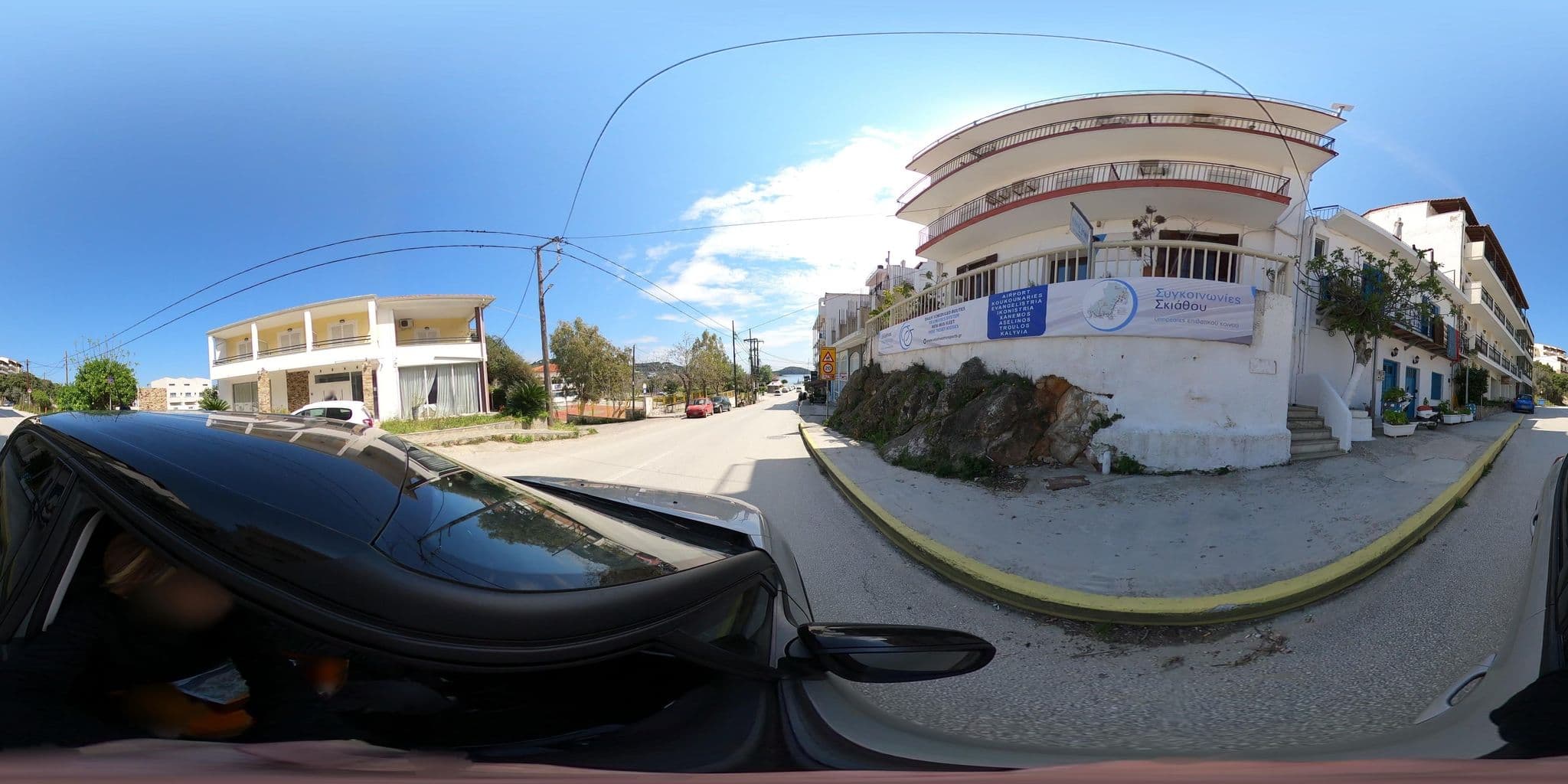 Street view near Ifigenia Hotel, Skiáthos — © VMConsulting (CC BY-SA · Mapillary)