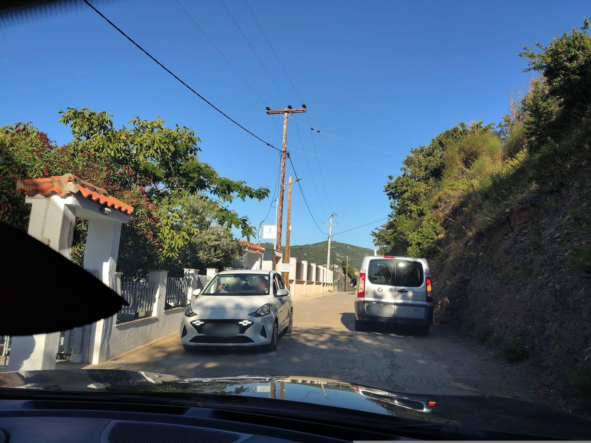 Street view near Seaview Studios, Skópelos — © majovajo (CC BY-SA · Mapillary)