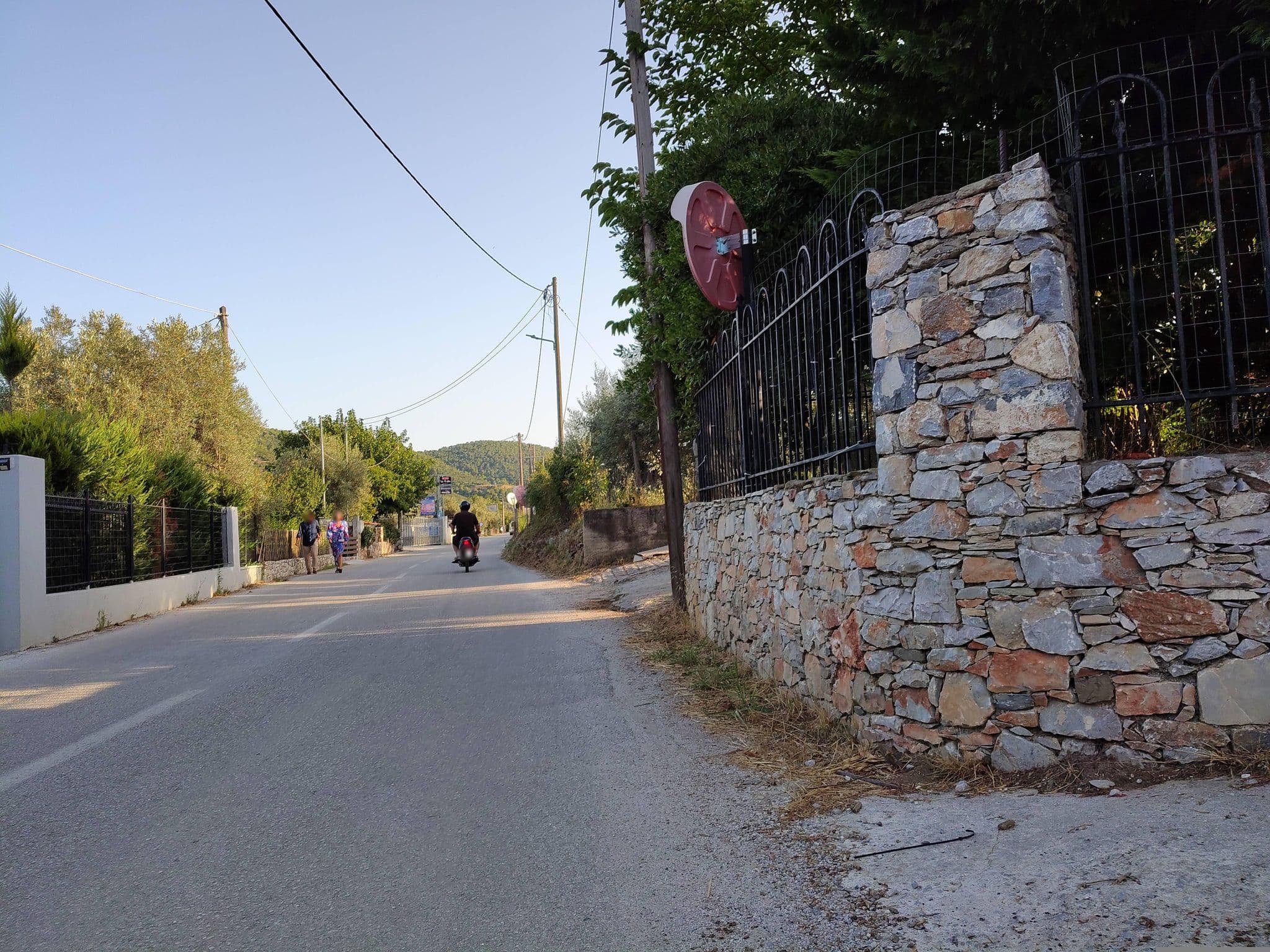 Street view near Luxury Village Galina, Skópelos — © majovajo (CC BY-SA · Mapillary)