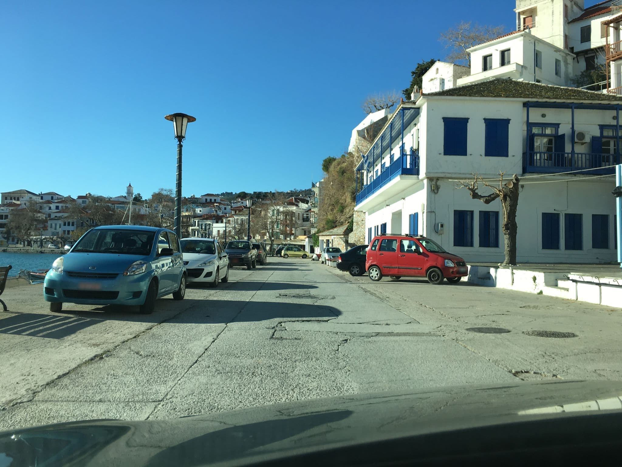 Street view near Στέλλα, Skópelos — © wazer (CC BY-SA · Mapillary)