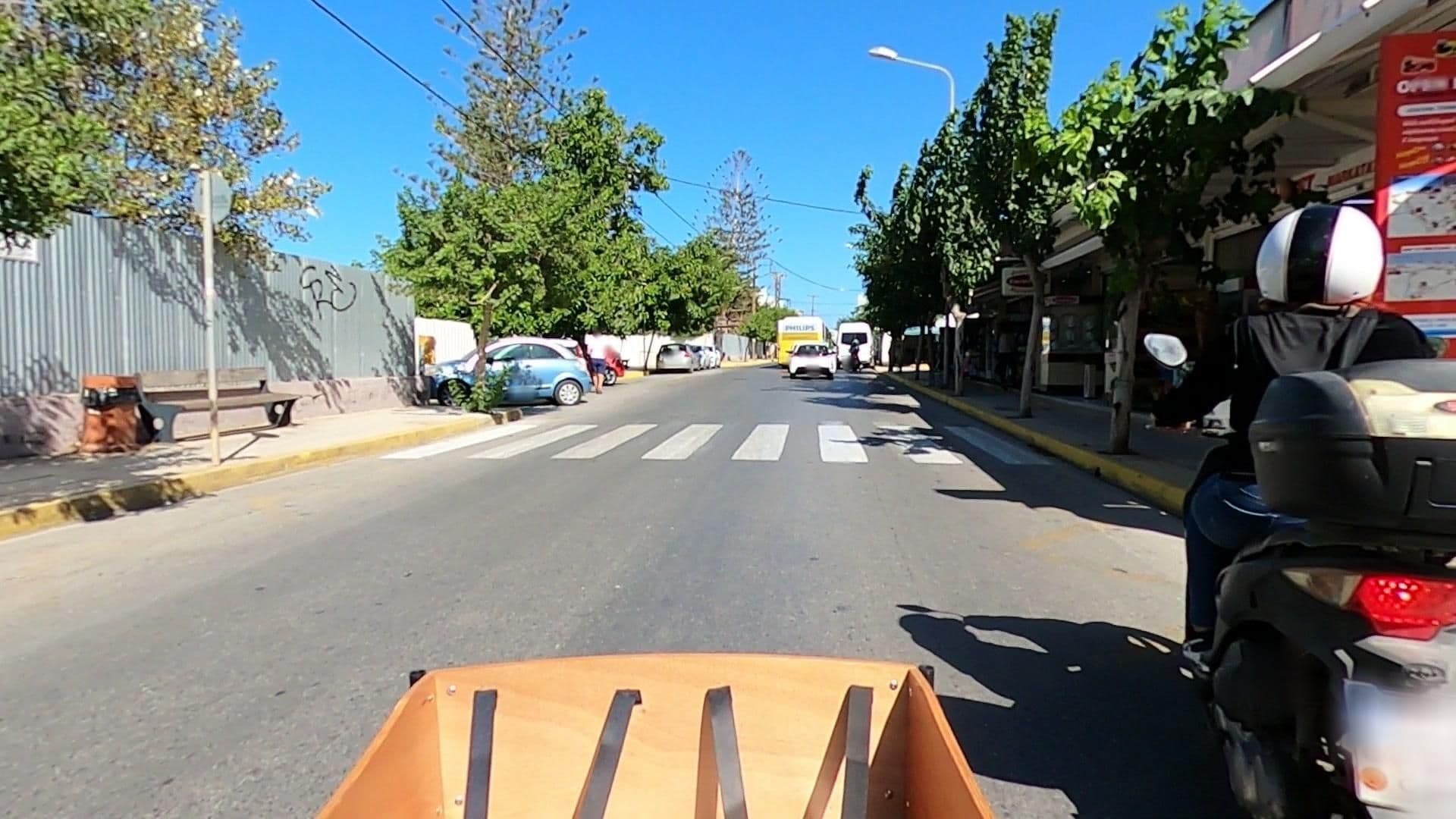Street view near Santa Marina Beach Resort & Spa, Gázi — © efikour (CC BY-SA · Mapillary)