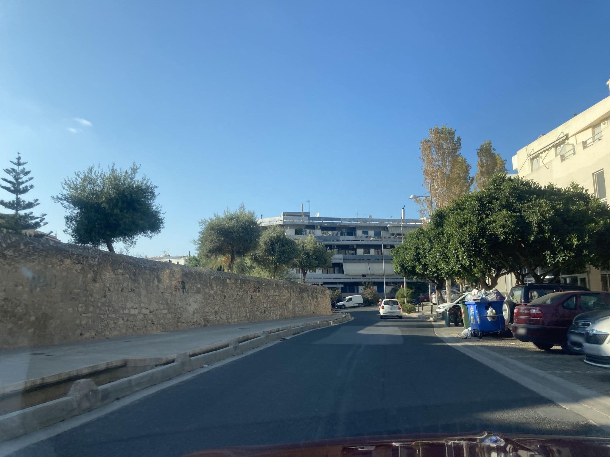Street view near City Hotel Suites, Rethymno — © fod (CC BY-SA · Mapillary)