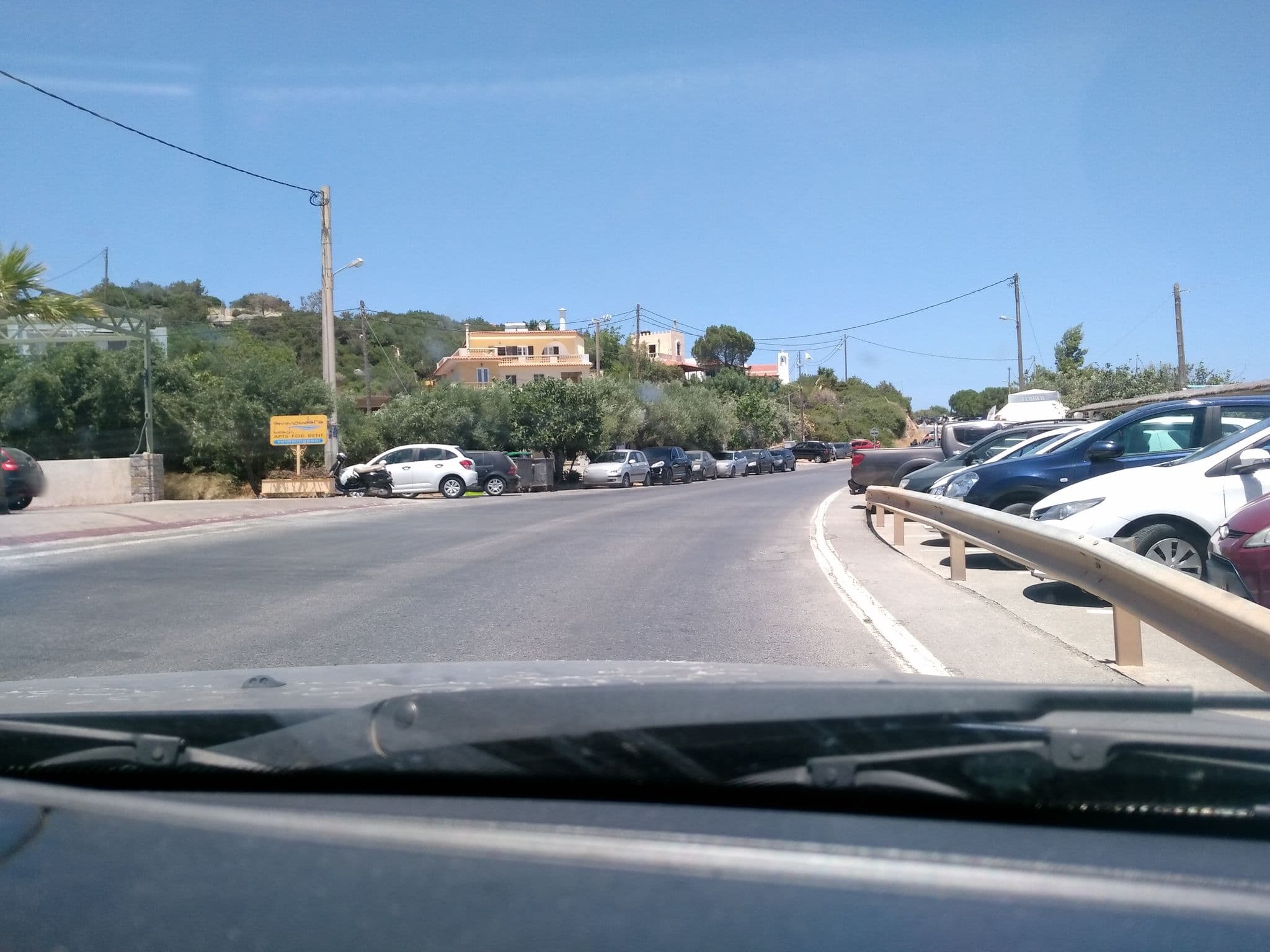 Street view near Candia Maris Hotel Crete, Ágios Nikólaos — © grkpete (CC BY-SA · Mapillary)