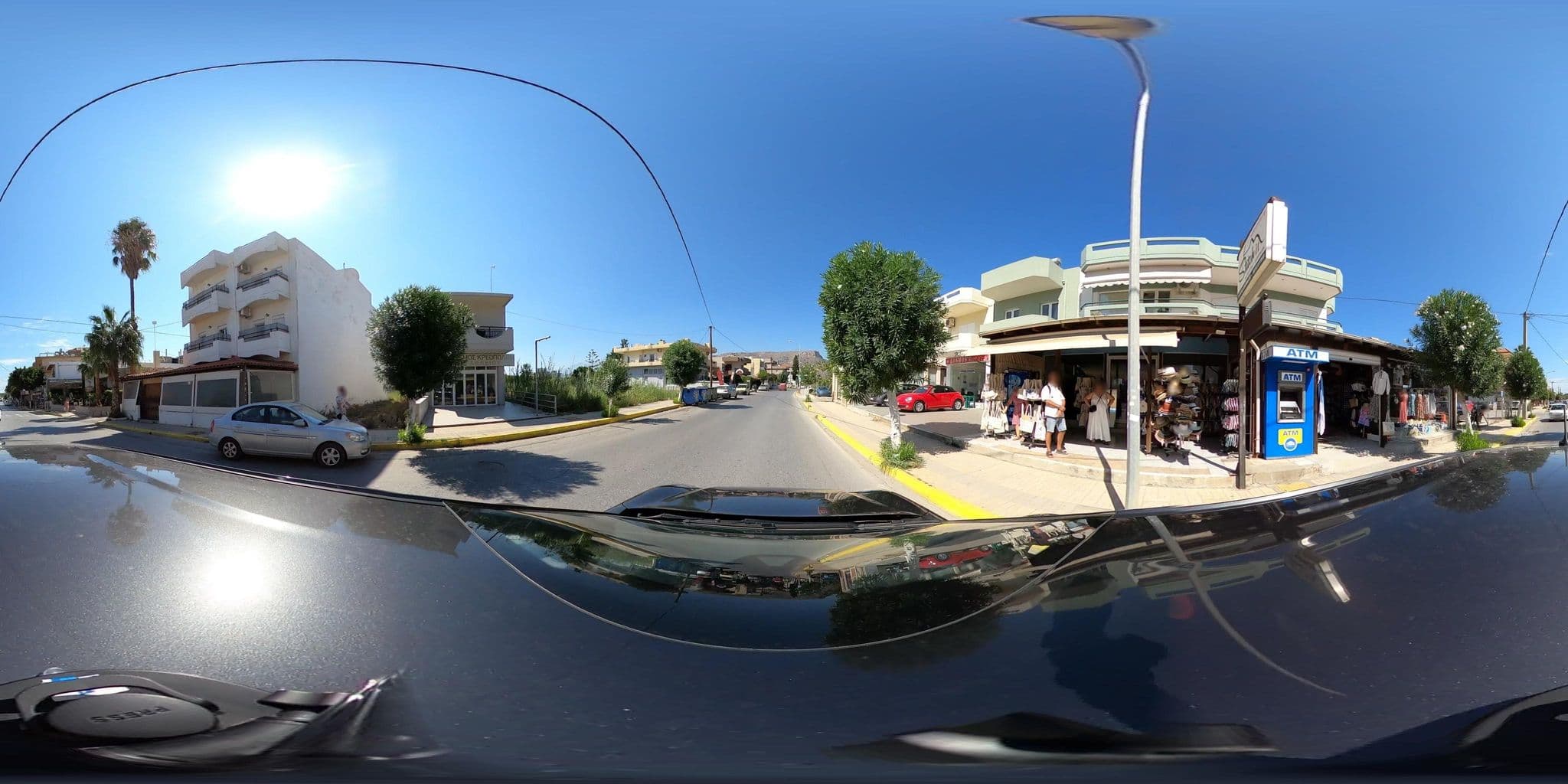 Street view near Roxani Hotel, Gázi — © supco_survey (CC BY-SA · Mapillary)