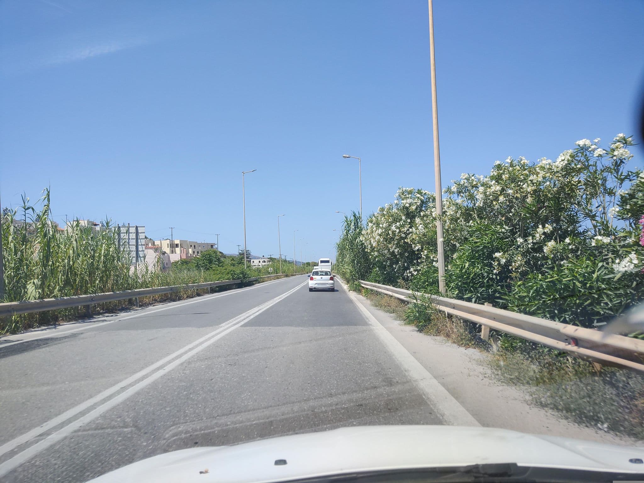 Street view near Dedalos Beach Hotel, Rethymno — © stefan4614 (CC BY-SA · Mapillary)