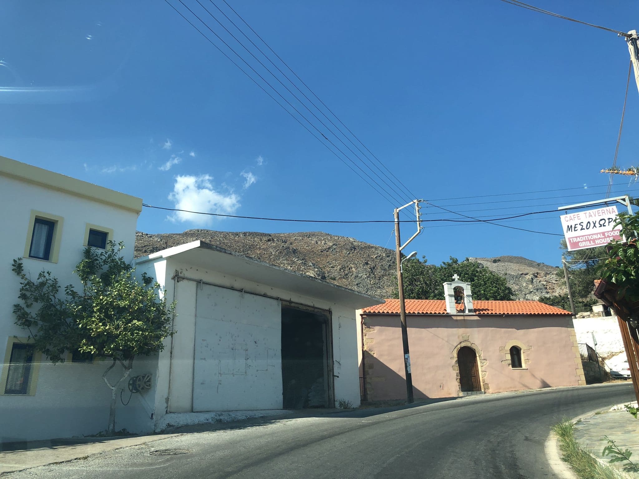 Street view near Four Seasons, Georgioupolis — © rikkekofoed (CC BY-SA · Mapillary)