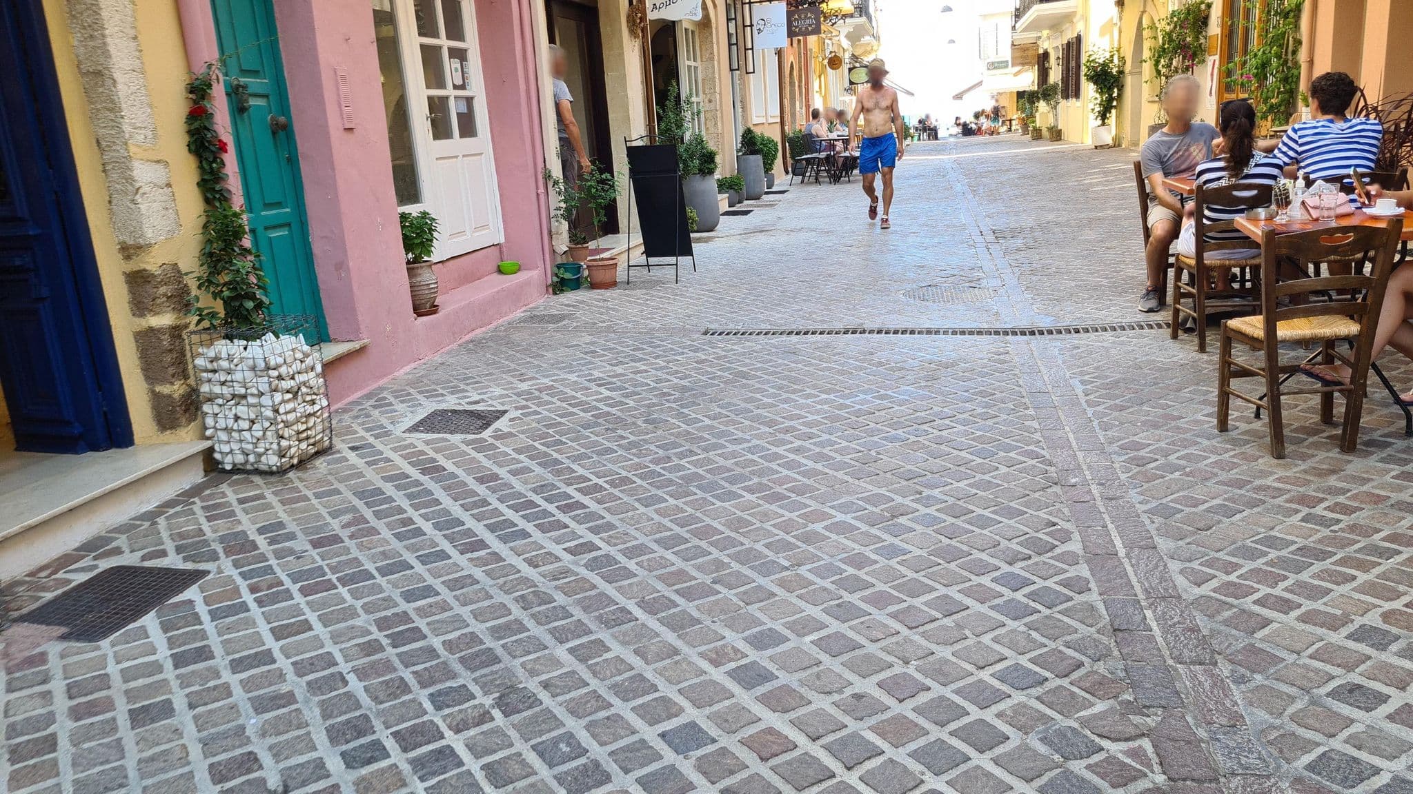 Street view near casa di pietra, Chaniá — © dsmm (CC BY-SA · Mapillary)