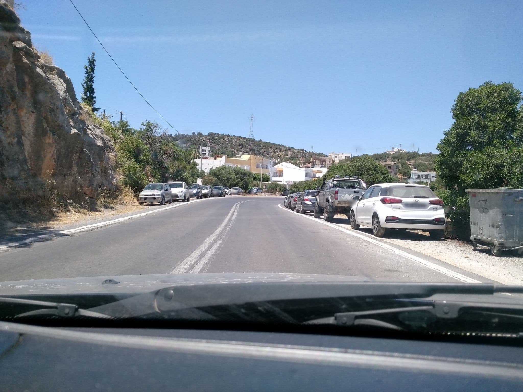 Street view near Poppy Villas, Ágios Nikólaos — © grkpete (CC BY-SA · Mapillary)
