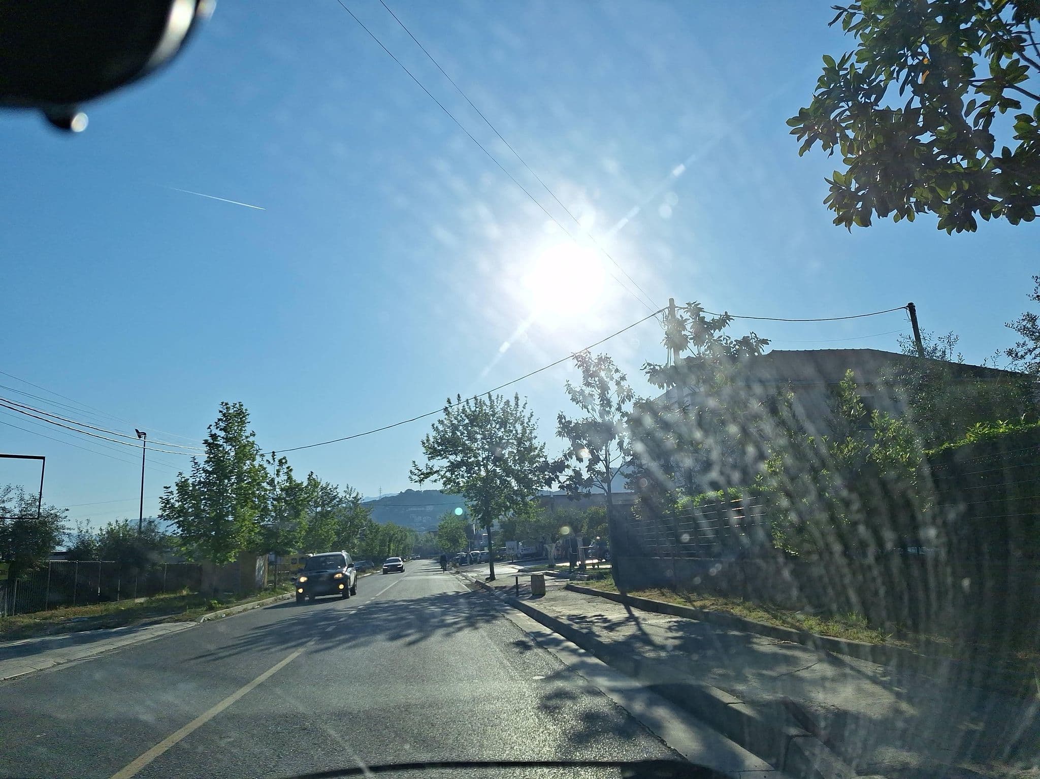 Street view near Hotel Enea, Tirana — © denisju_osm (CC BY-SA · Mapillary)