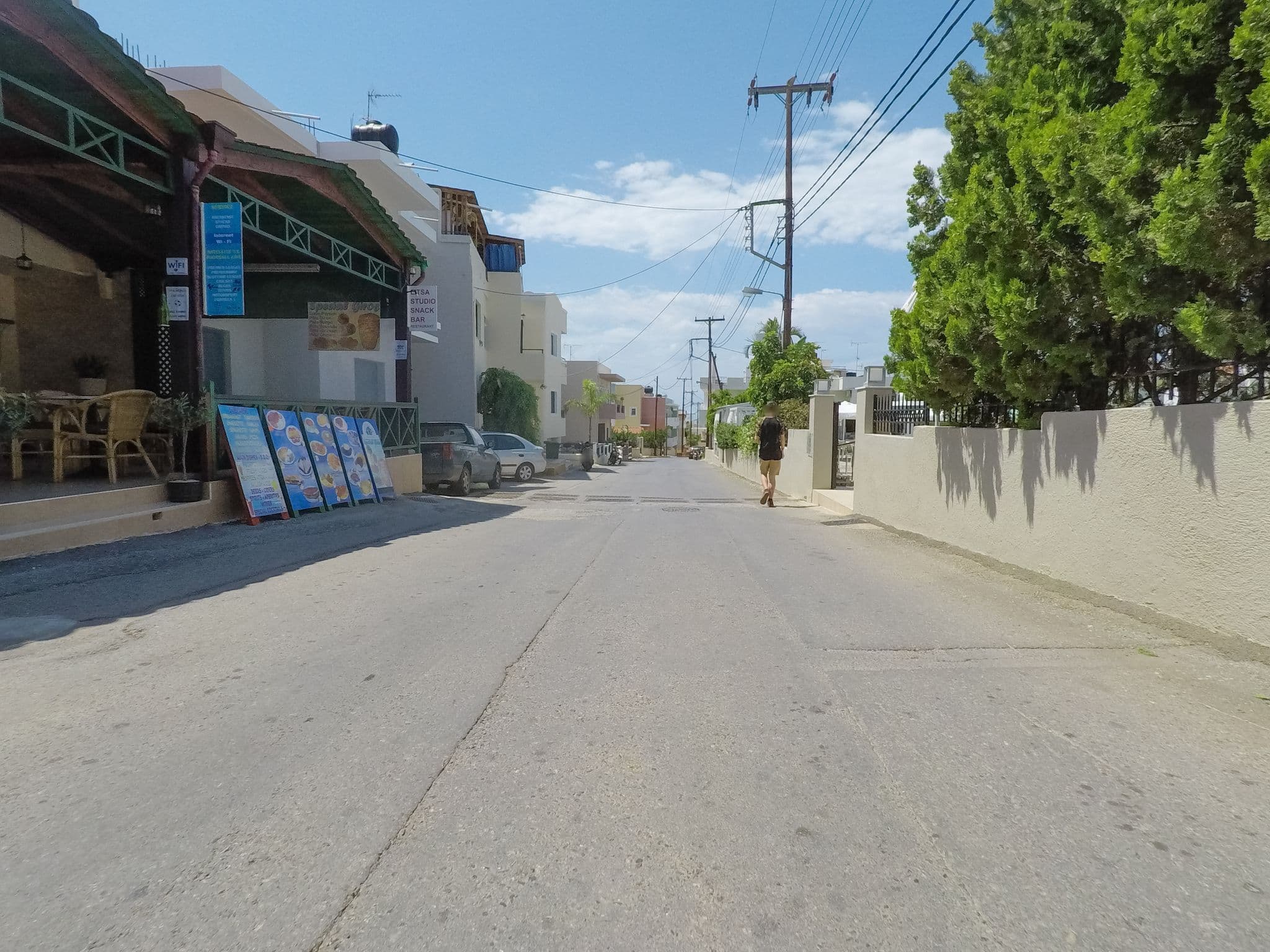 Street view near Litsa Studios Malia, Mália — © esario (CC BY-SA · Mapillary)