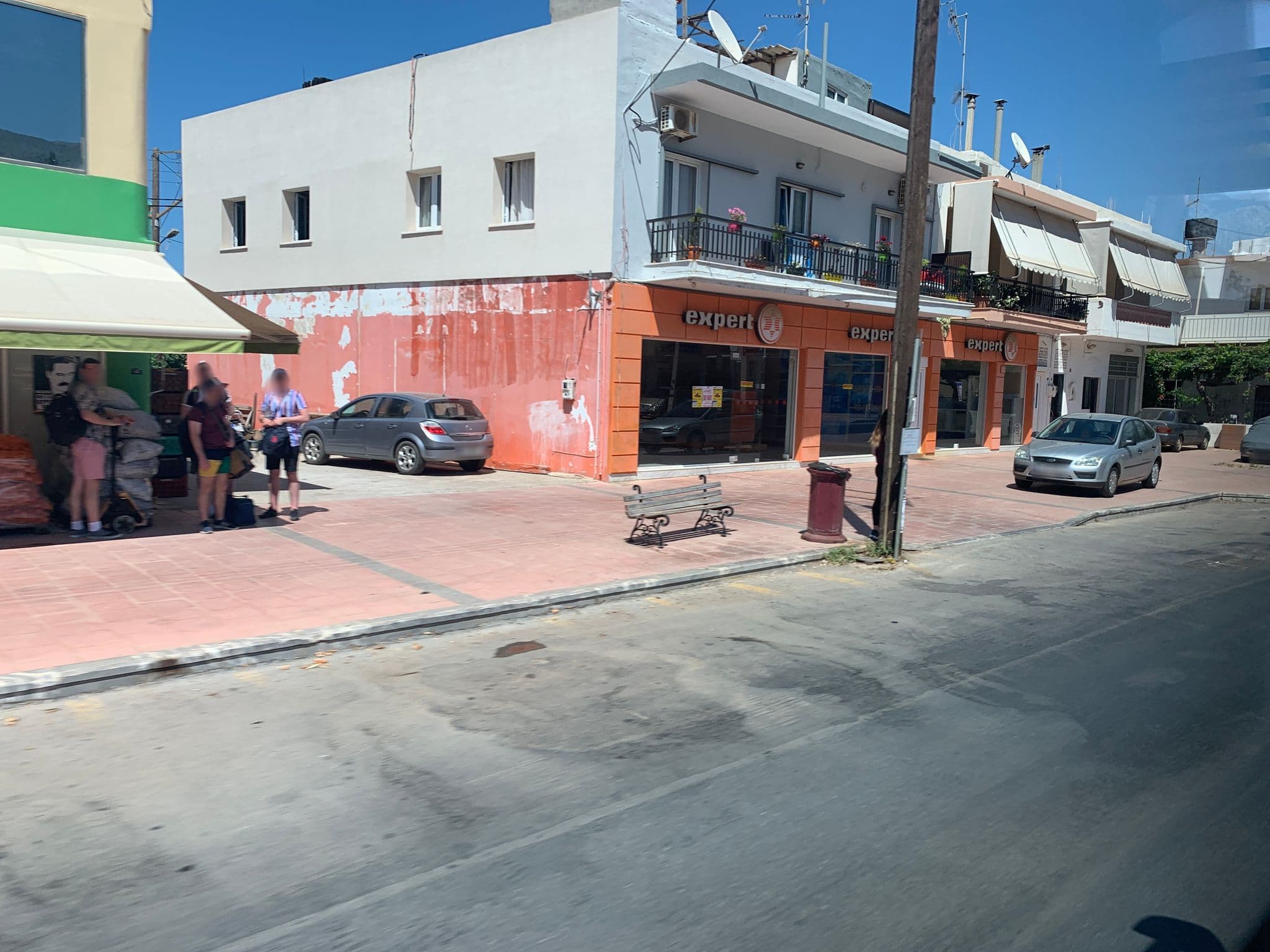 Street view near Creta Mar-Gio Apts, Mália — © chicc0 (CC BY-SA · Mapillary)