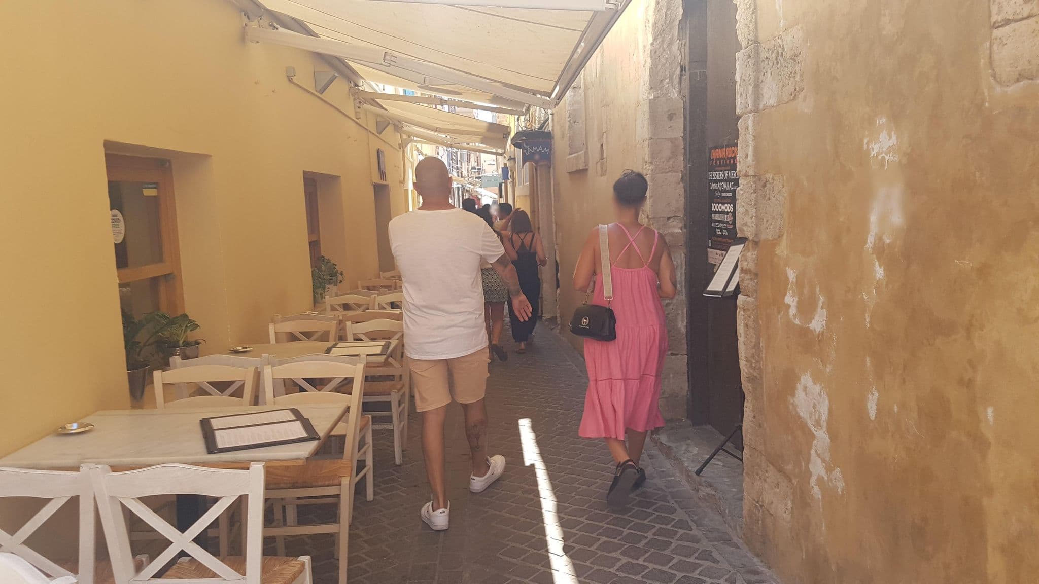 Street view near Palazzo Duca, Chaniá — © dsmm (CC BY-SA · Mapillary)