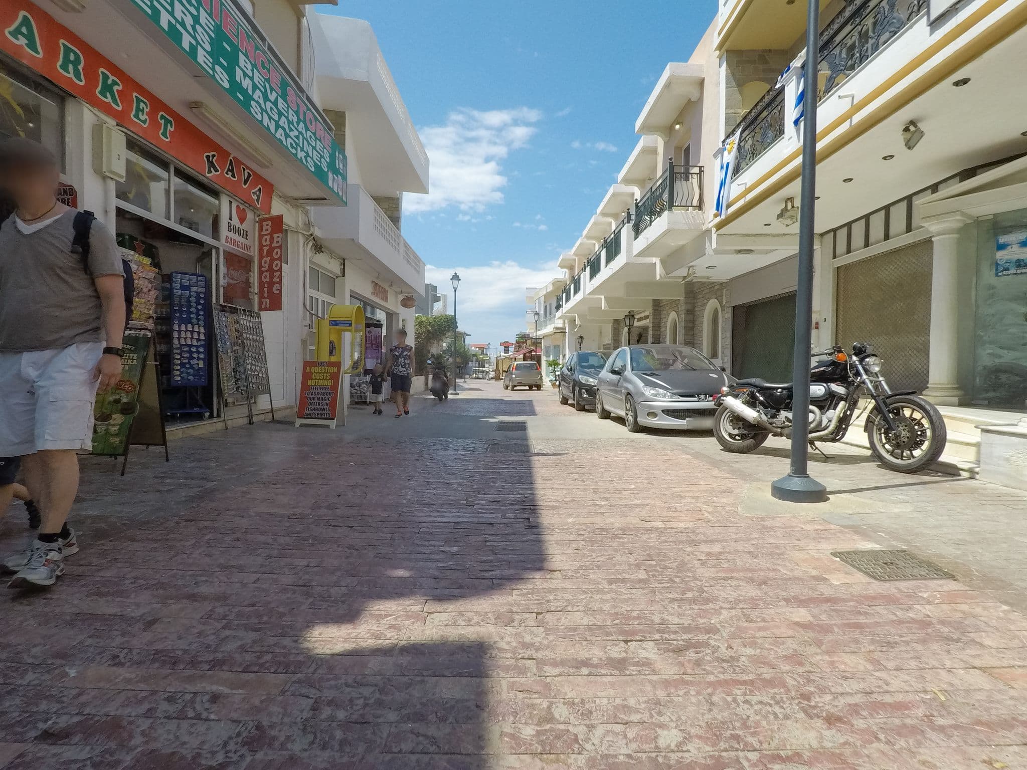 Street view near Irene Appartments, Mália — © esario (CC BY-SA · Mapillary)