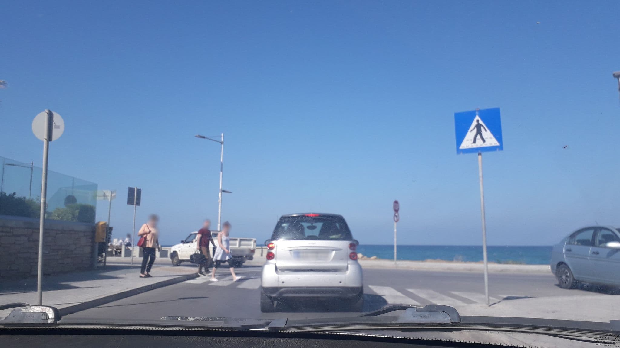 Street view near Swimming Pool Sentido Aegean Pearl, Rethymno — © jte (CC BY-SA · Mapillary)