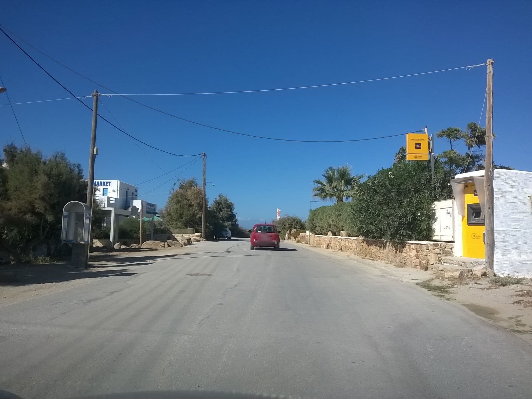 Street view near Orkos Beach Hotel, Náxos — © 100sassa (CC BY-SA · Mapillary)