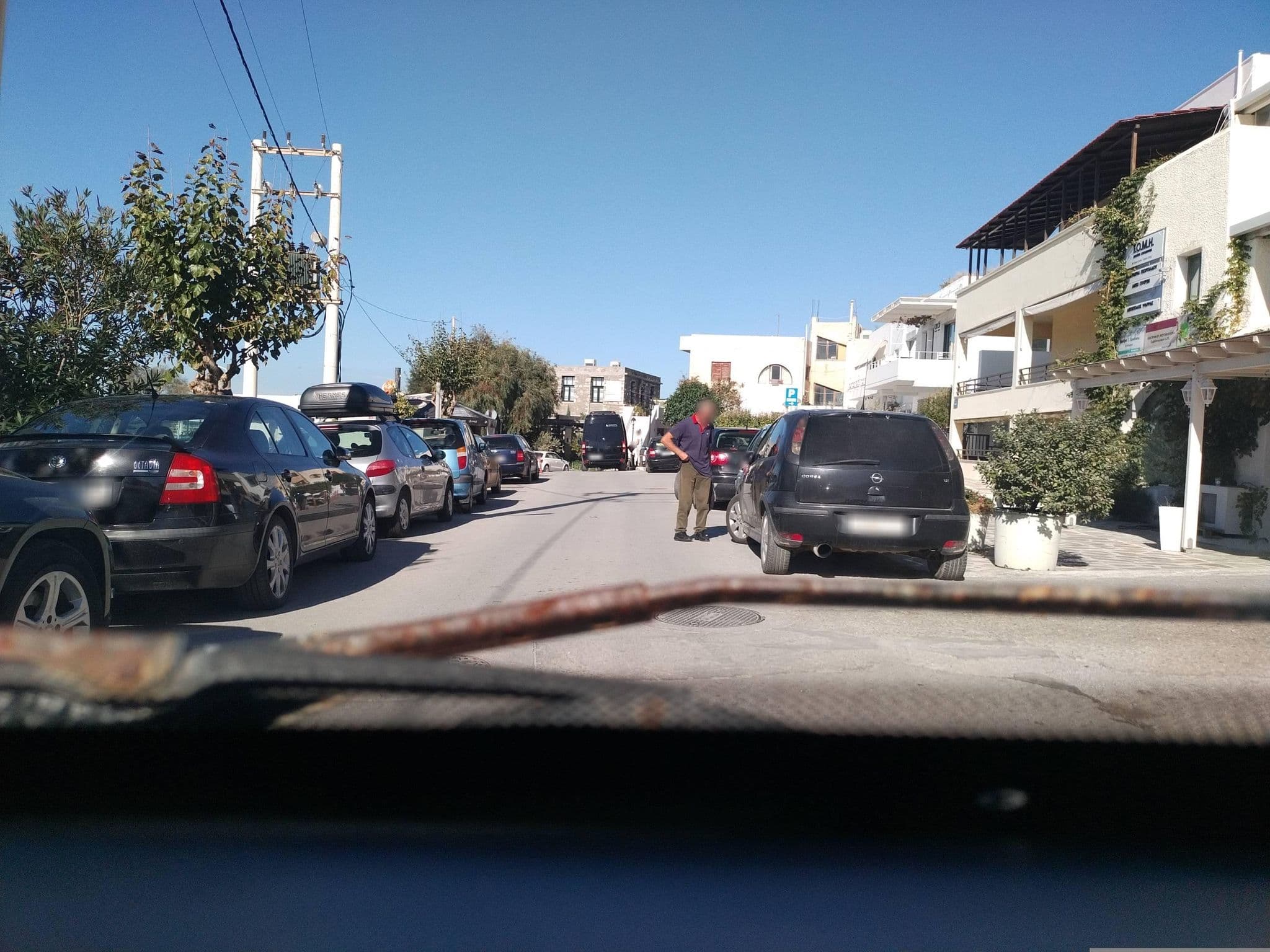 Street view near Lygdamis Studios, Náxos — © Bordkatze (CC BY-SA · Mapillary)