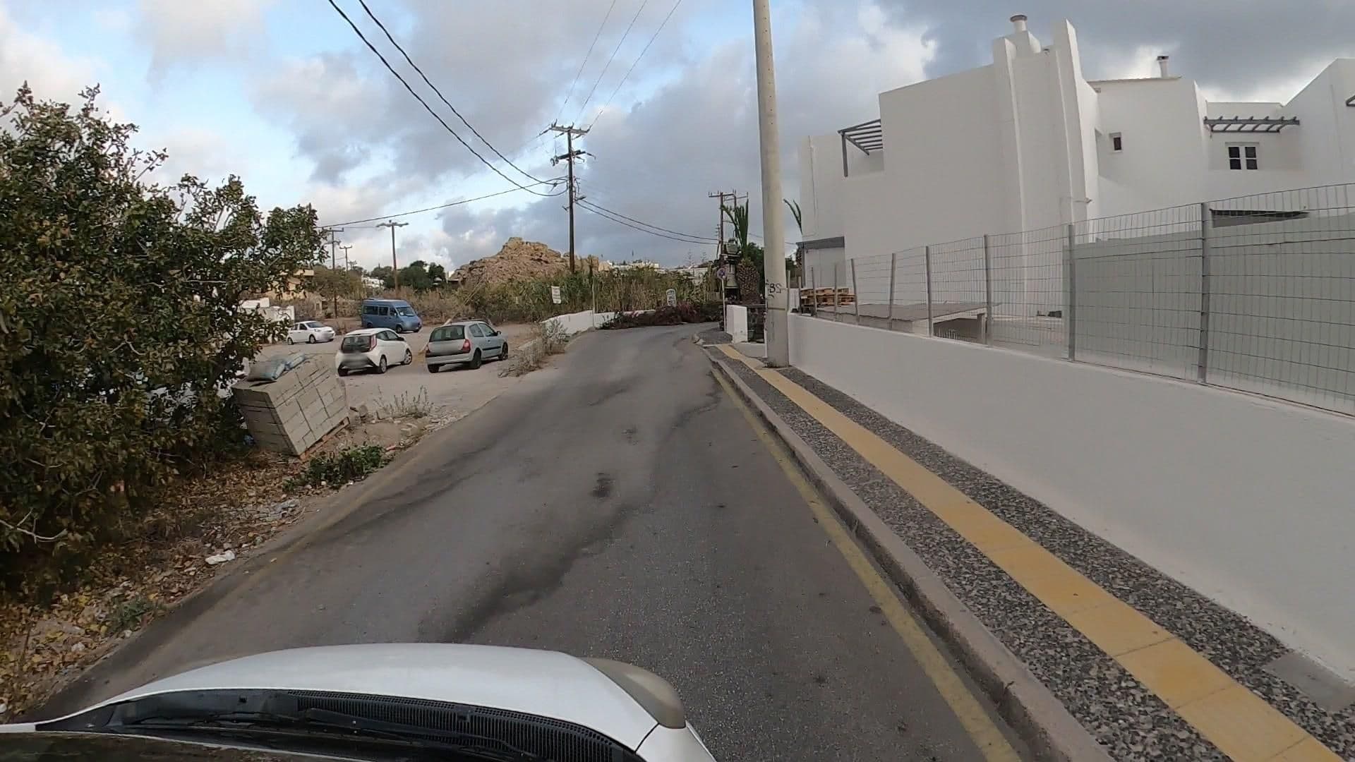 Street view near Afroditi Venus Beach Hotel, Emporeío — © efikour (CC BY-SA · Mapillary)