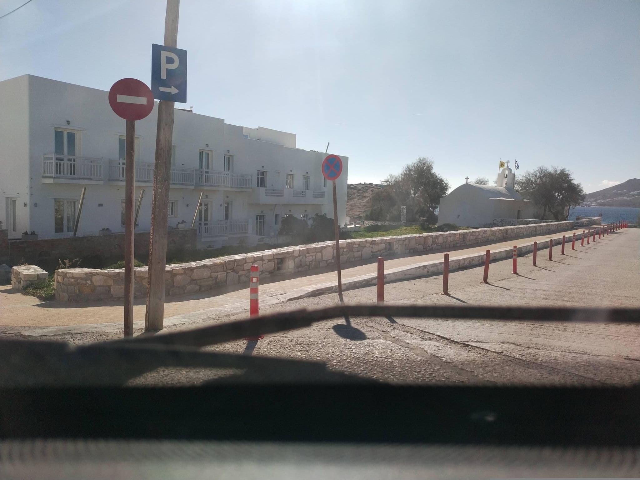 Street view near Sanoudos, Náxos — © Bordkatze (CC BY-SA · Mapillary)