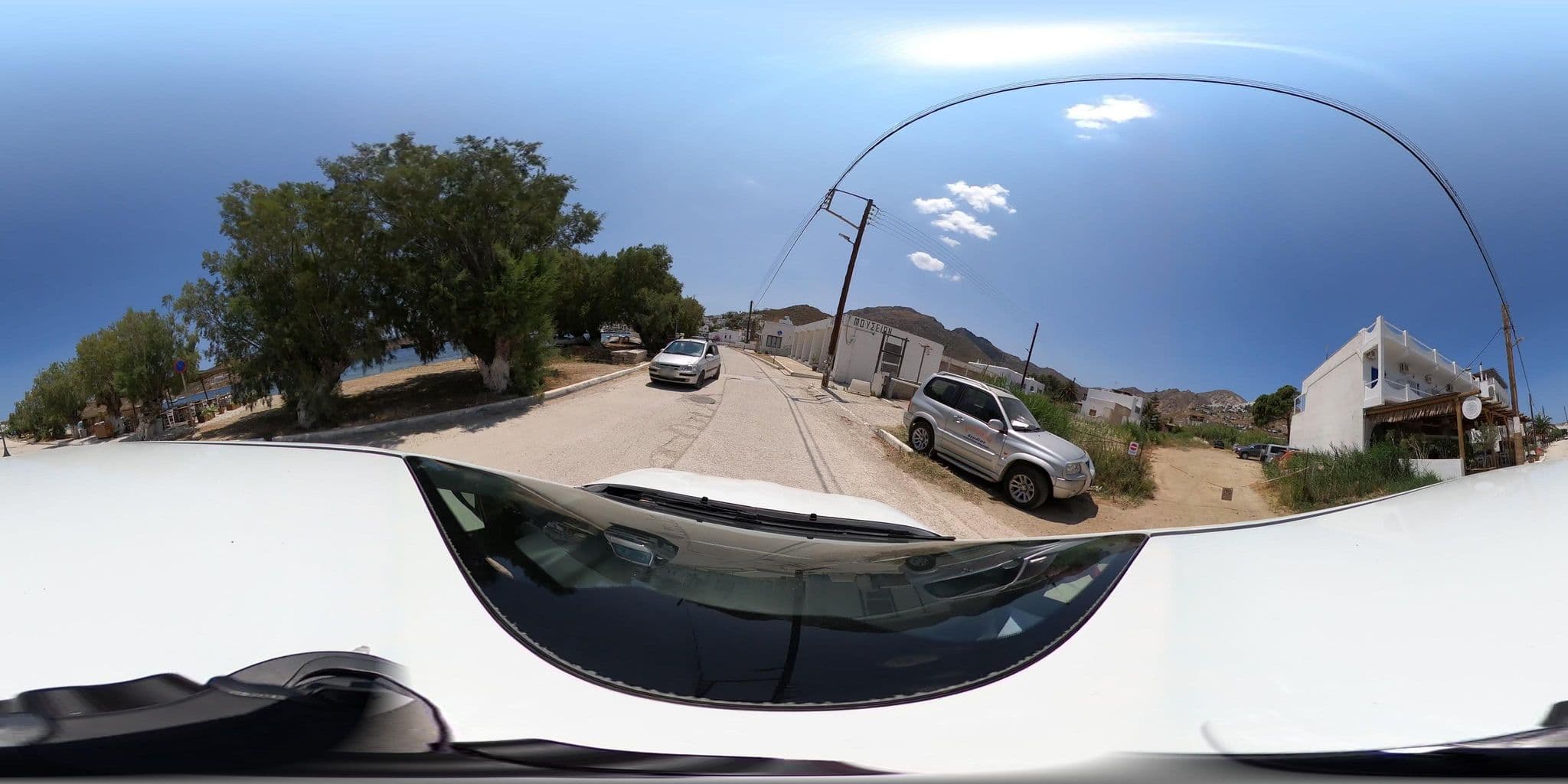Street view near Cyclades Hotel, Adámas — © katagrafes (CC BY-SA · Mapillary)