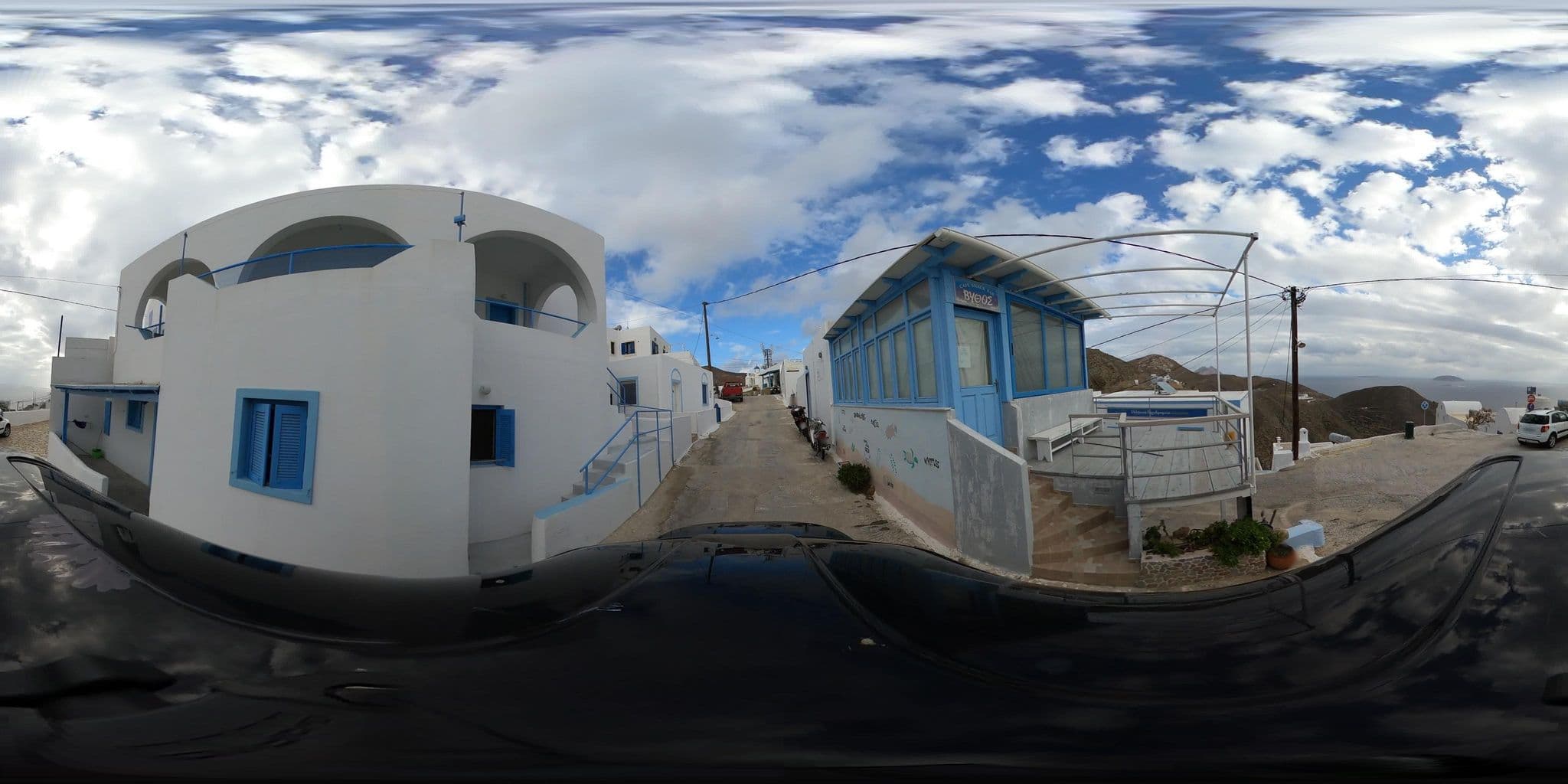 Street view near Panorama Rooms Anafi Cyclades, Emporeío — © supco_survey (CC BY-SA · Mapillary)