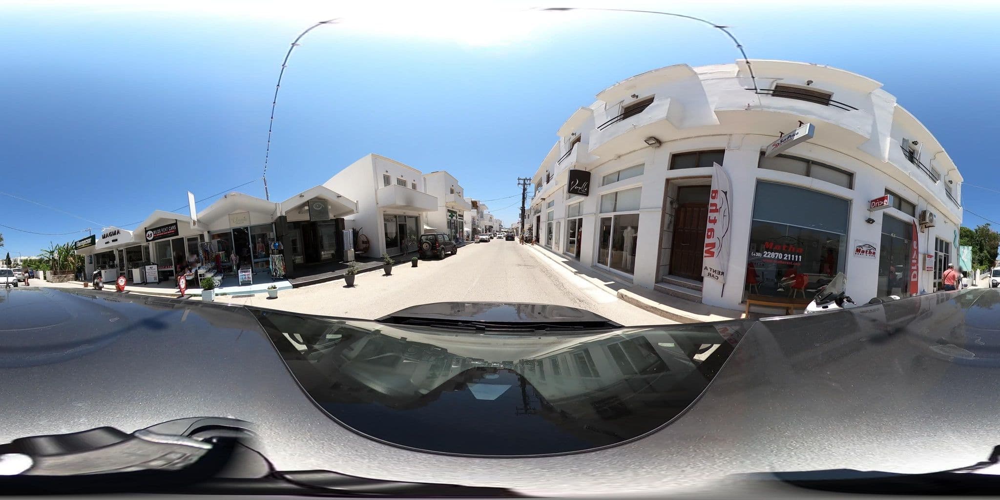 Street view near Semiramis Guesthouse, Adámas — © katagrafes (CC BY-SA · Mapillary)