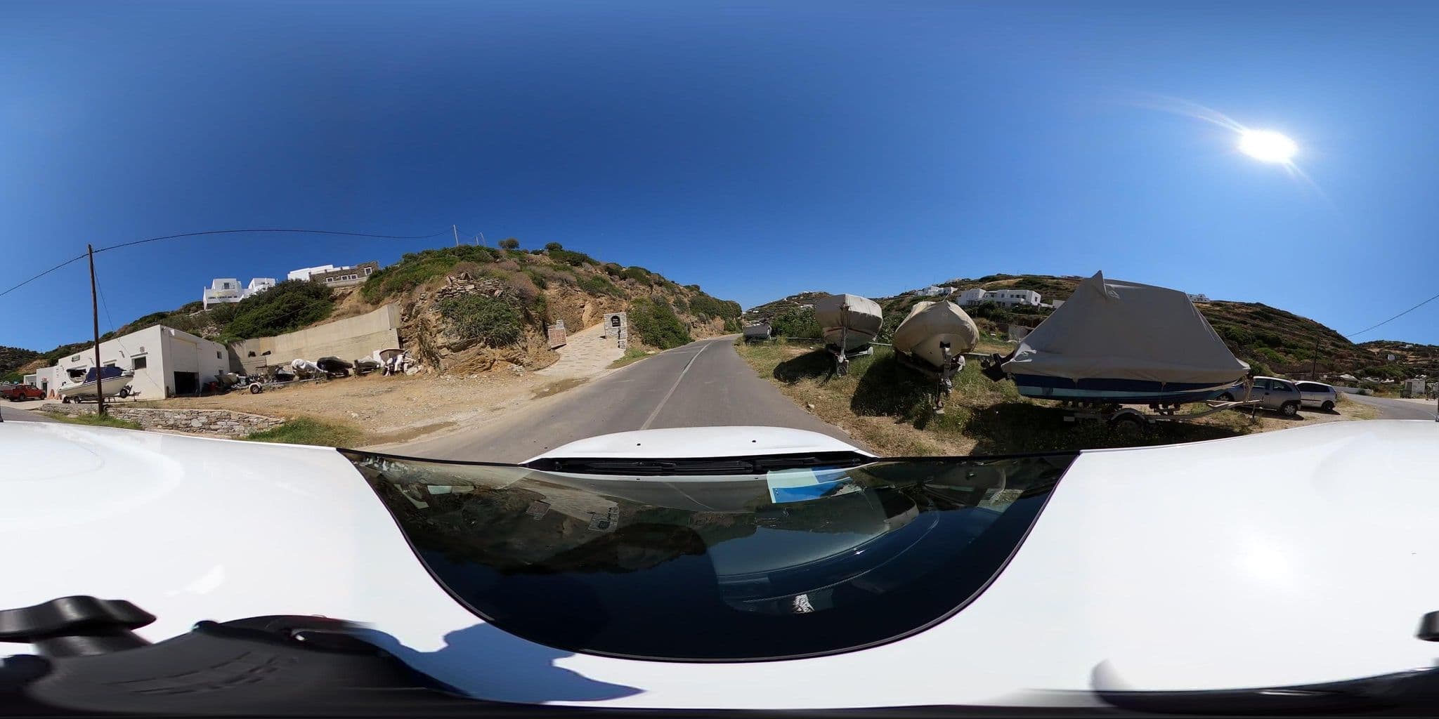Street view near Πέτρα και φώς, Adámas — © katagrafes (CC BY-SA · Mapillary)