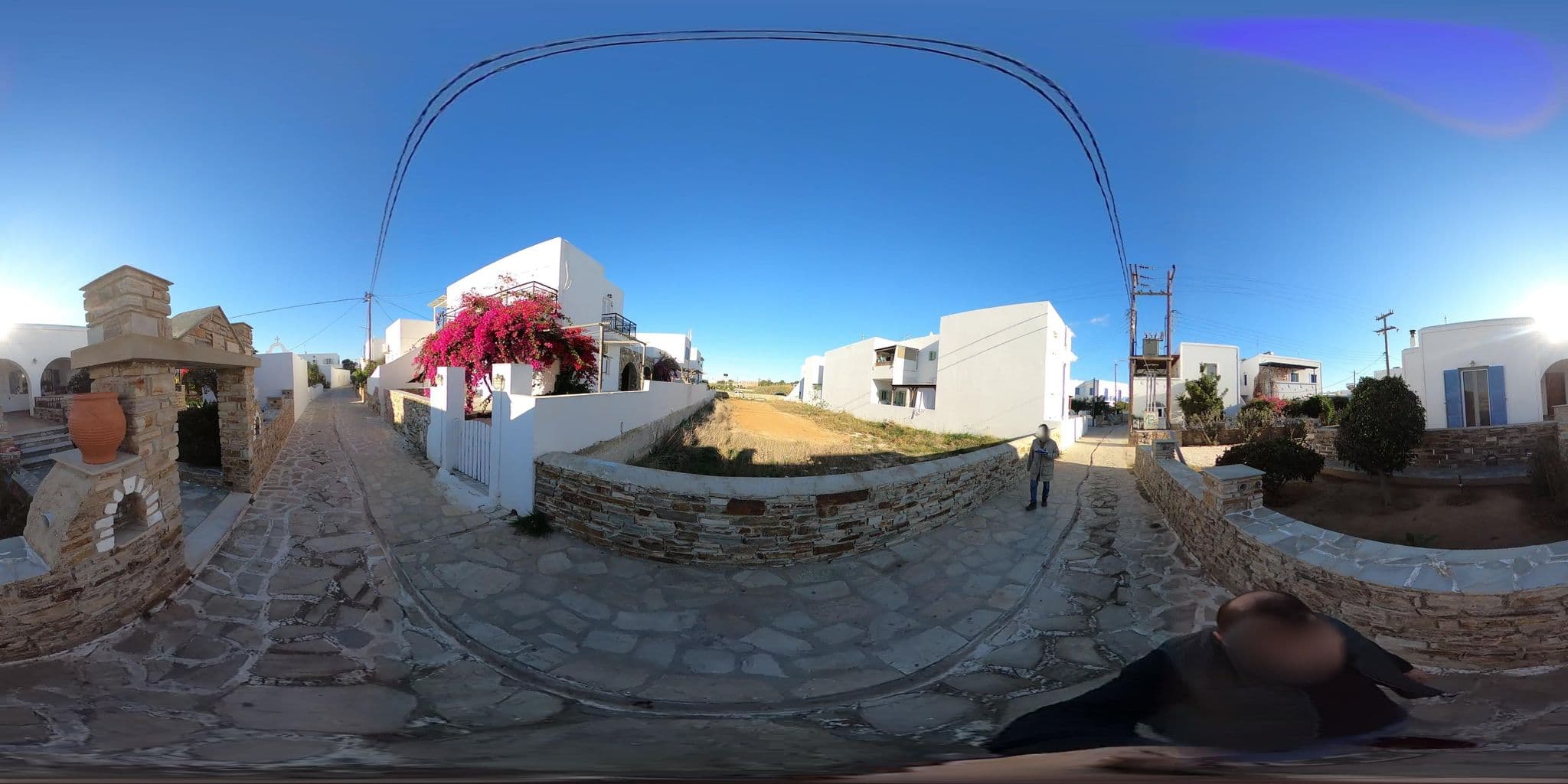 Street view near Villa Armonia, Páros — © RoikosSA (CC BY-SA · Mapillary)
