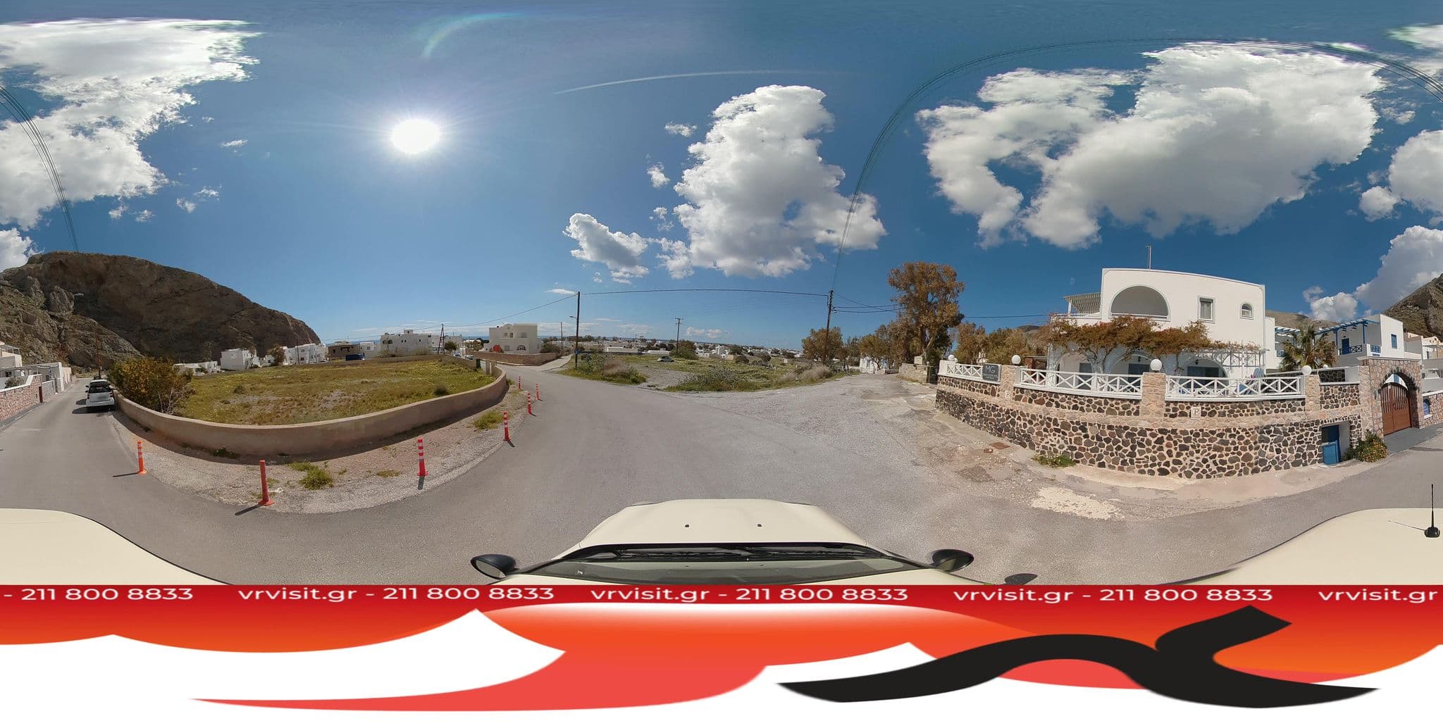 Street view near Mark & Joanna Studios, Emporeío — © VRvisit (CC BY-SA · Mapillary)