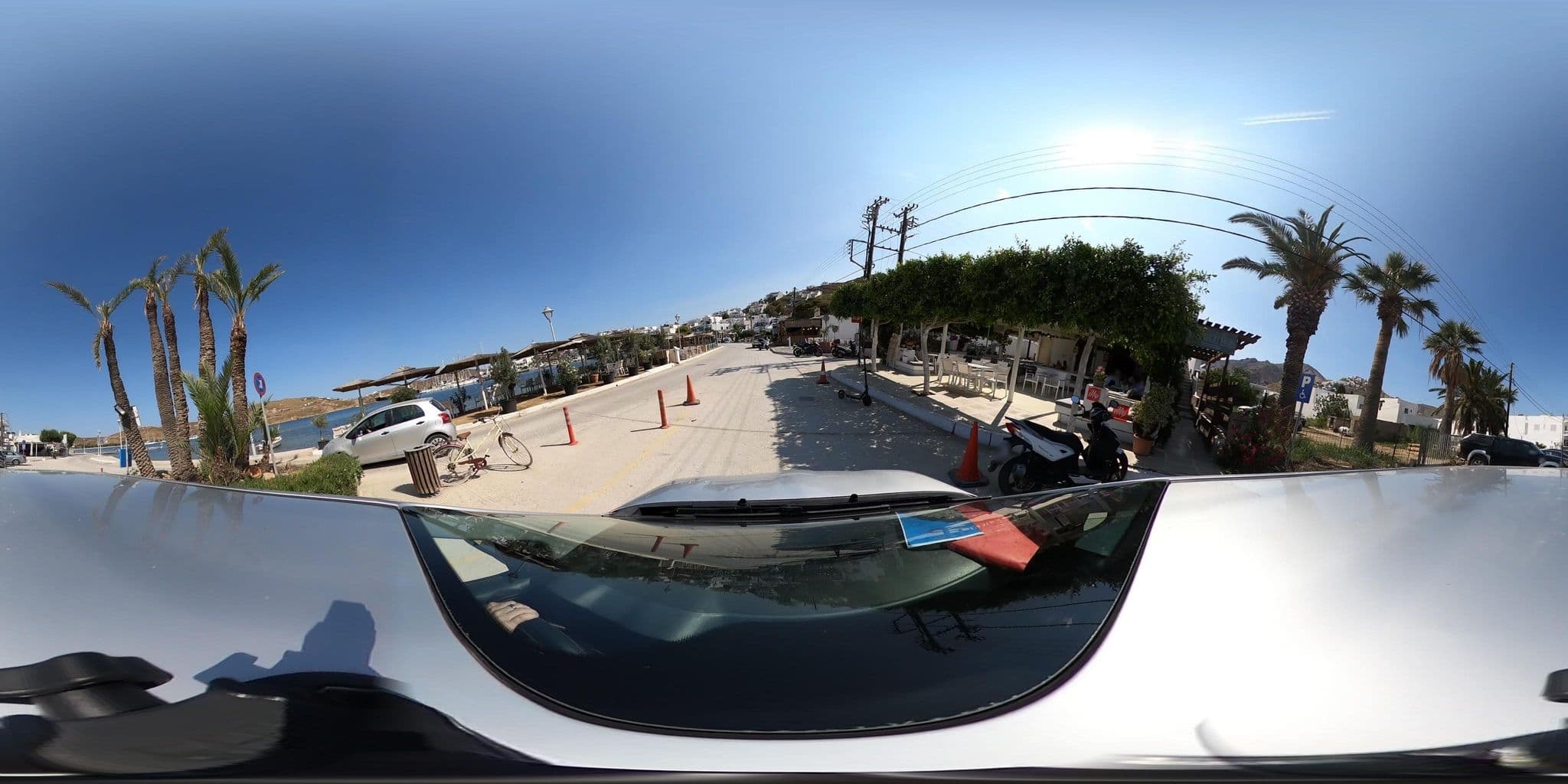 Street view near Porto Serifos, Adámas — © katagrafes (CC BY-SA · Mapillary)