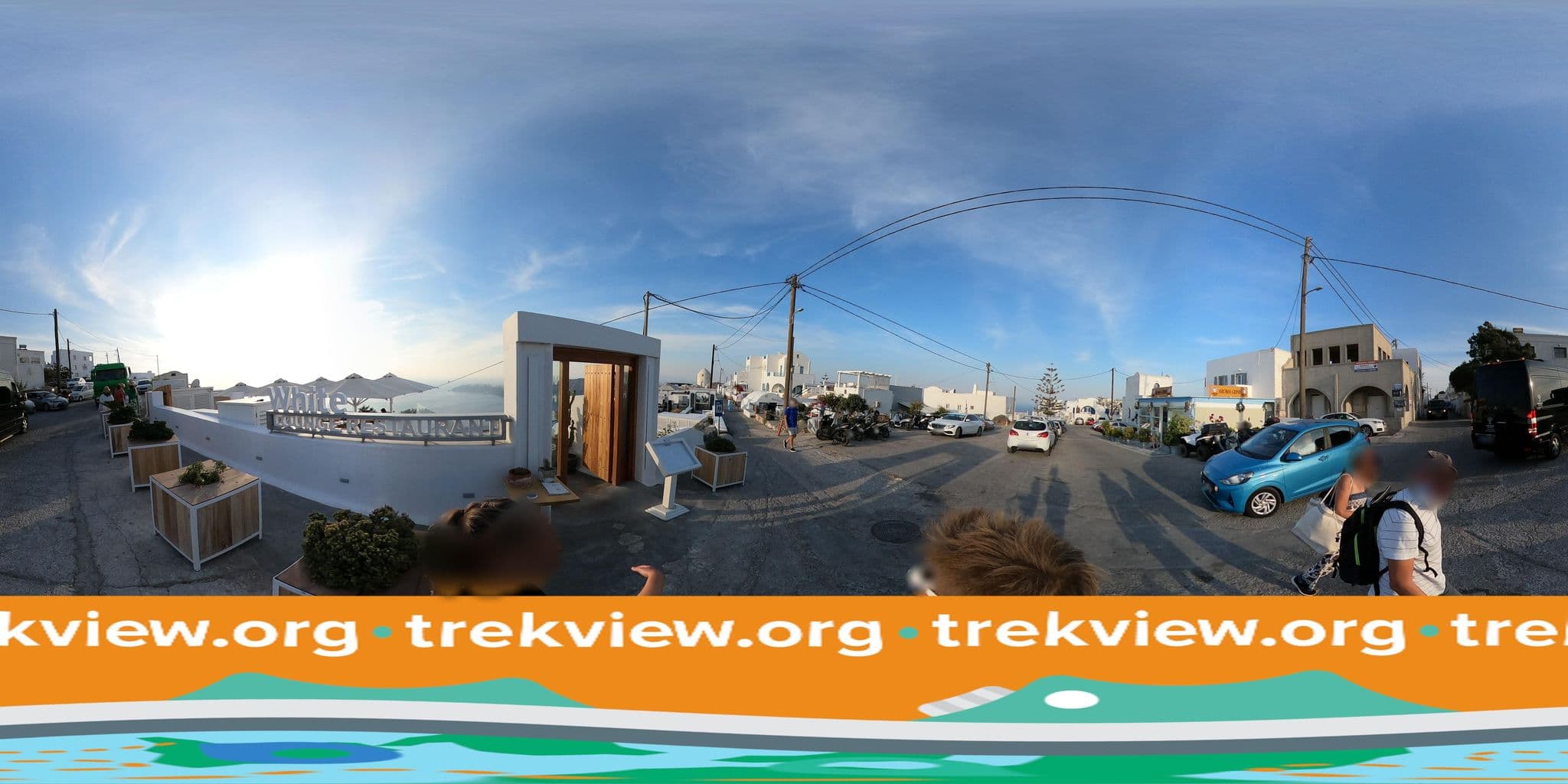Street view near Galaxy Suites & Spa, Firá — © trekviewed (CC BY-SA · Mapillary)