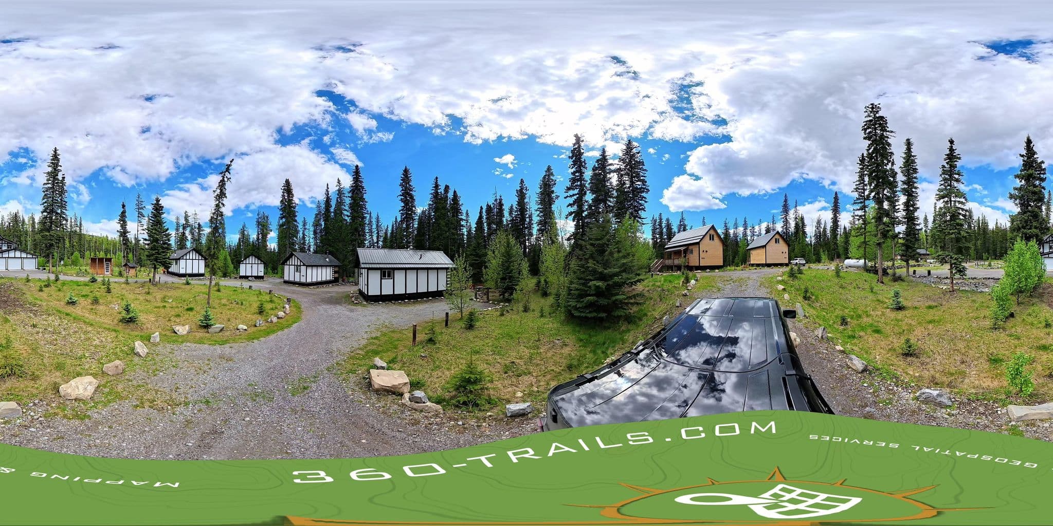 Street view near Expanse Cottages, Golden